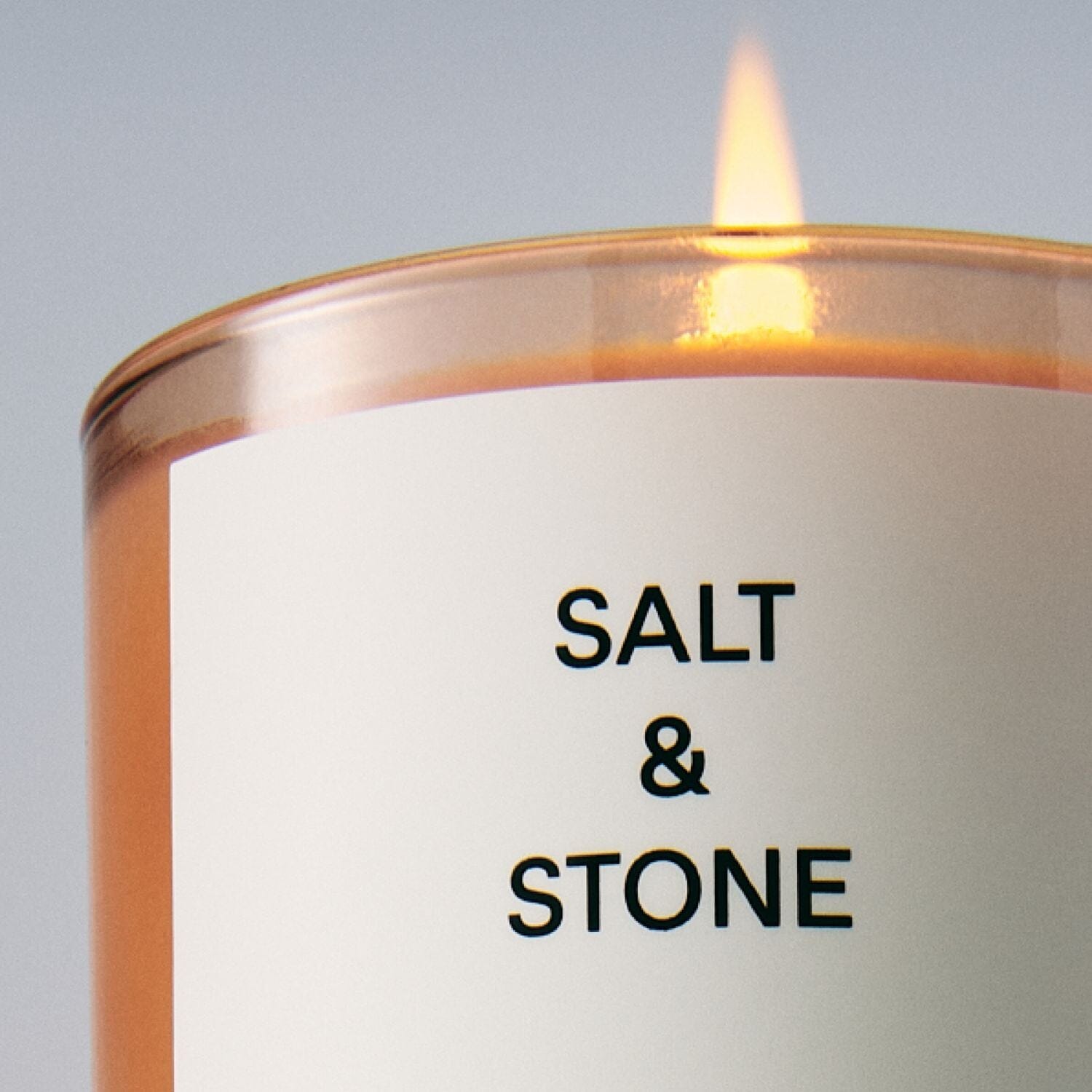 Salt & Stone Candle - Bergamot & Hinoki (240g) Candles Salt & Stone