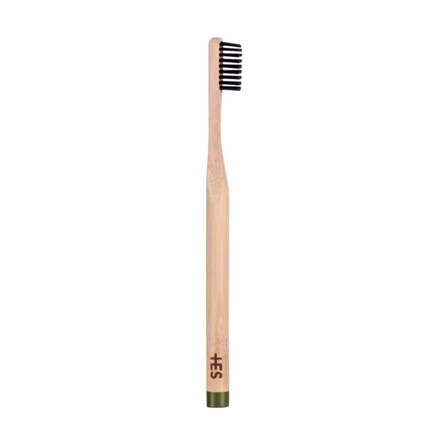 Ernest Supplies Charcoal Bristle Bamboo Toothbrush Toothbrushes Ernest Supplies