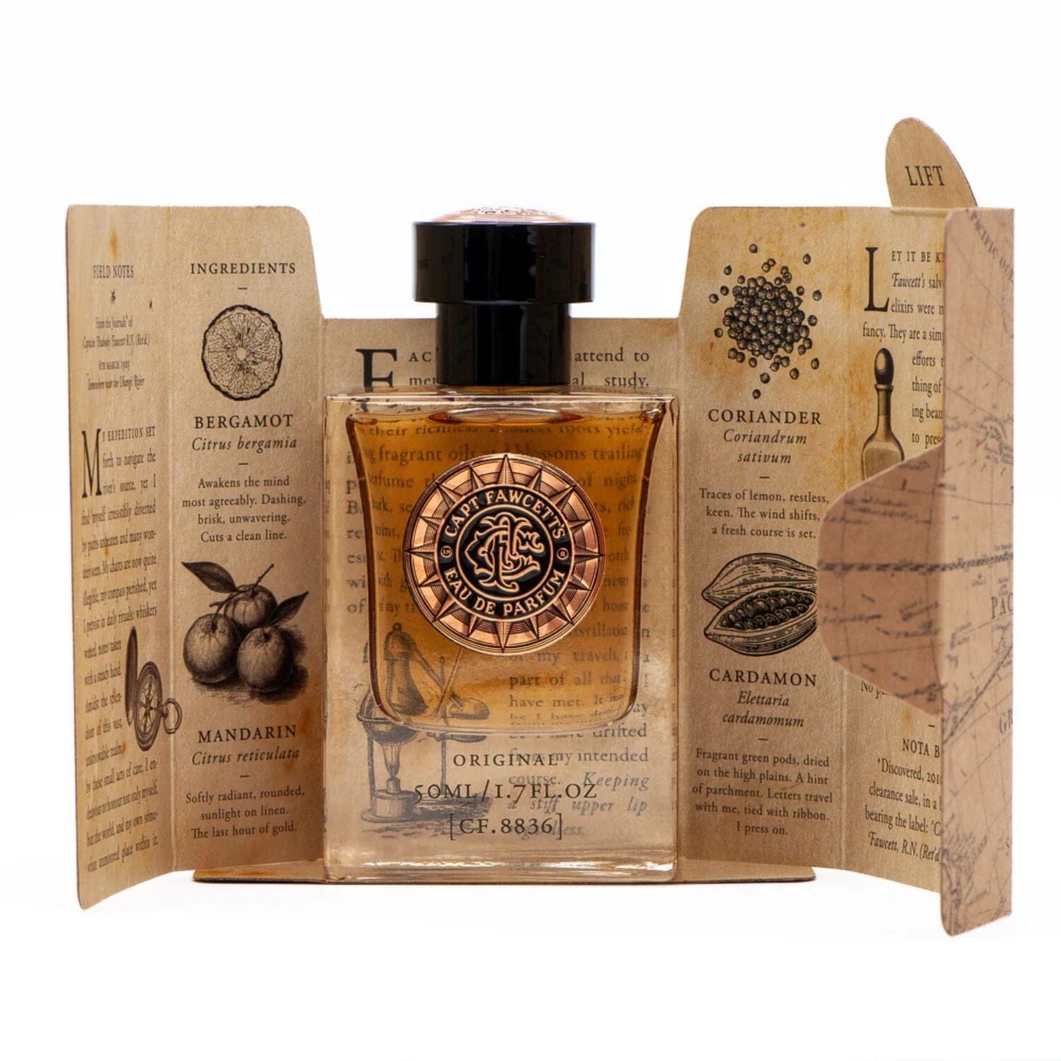 Captain Fawcett's Eau de Parfum (50ml) Eau de Parfum Capt. Fawcett