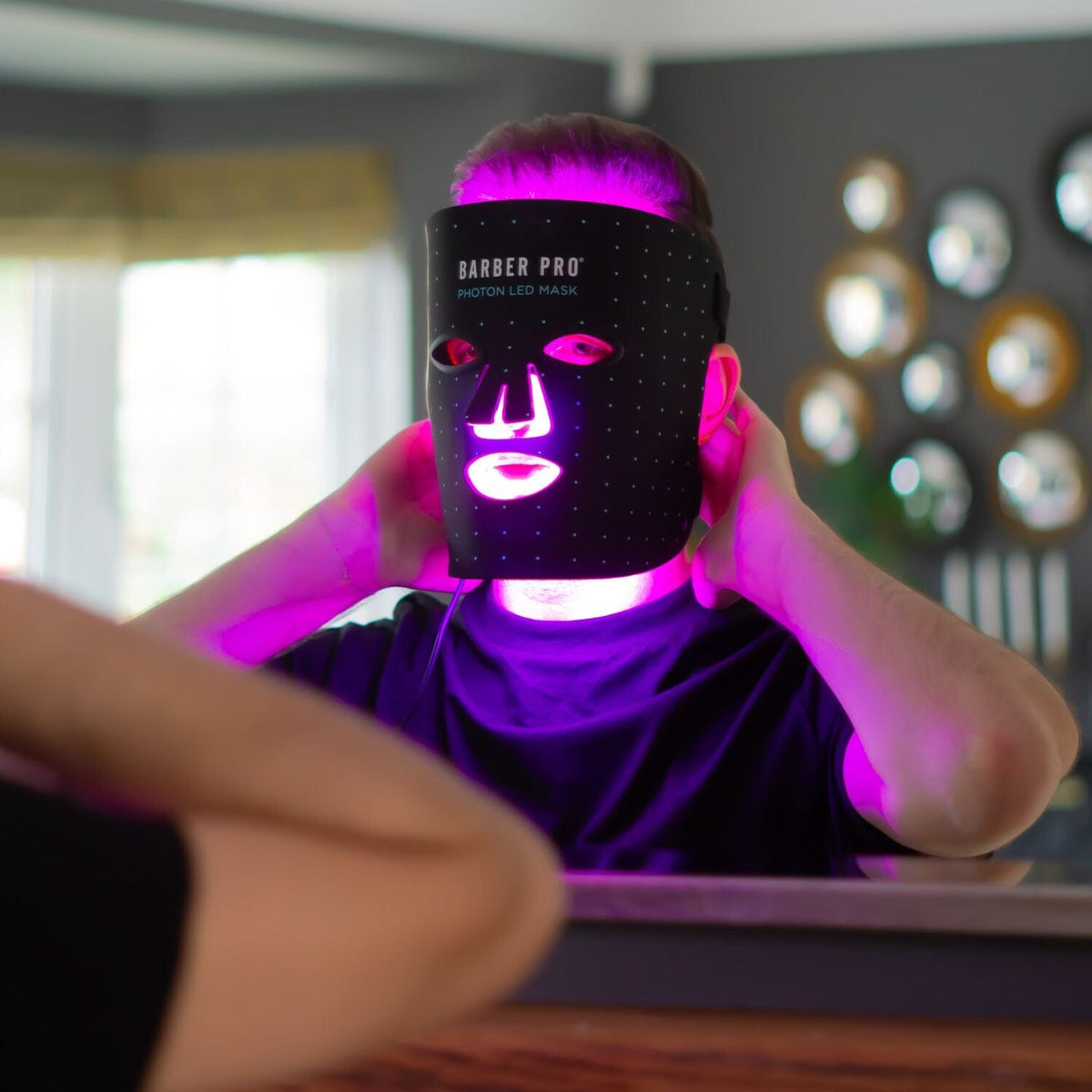 Barber Pro Photon LED Light Therapy Facial Mask MASC