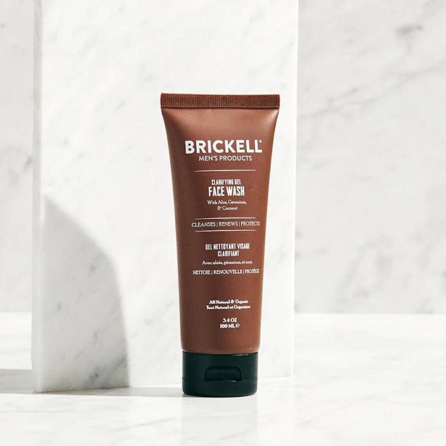 Brickell Clarifying Gel Face Wash (Options) Cleansers Brickell