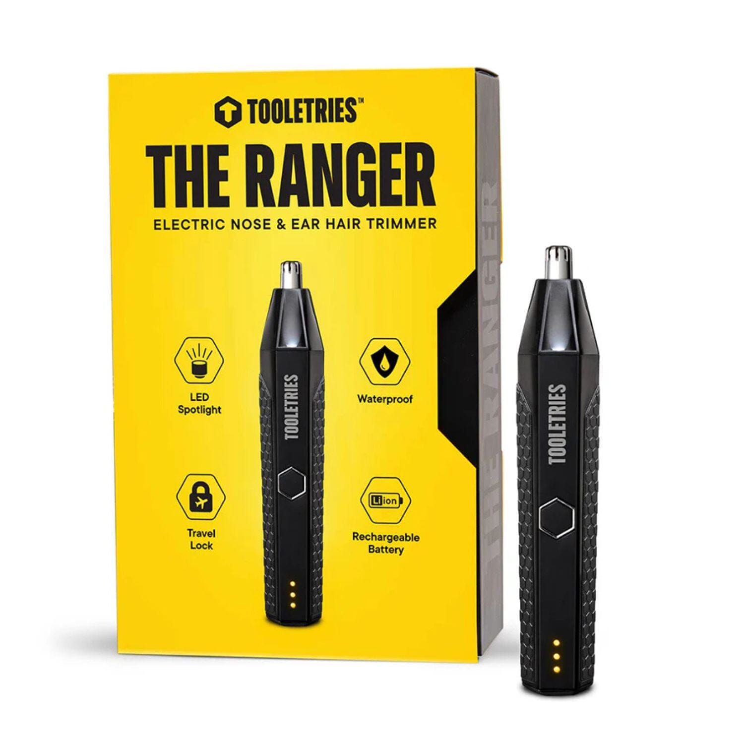 Tooletries The Ranger Electric Nose & Ear Hair Trimmer Nose, Ear & Brow Tooletries