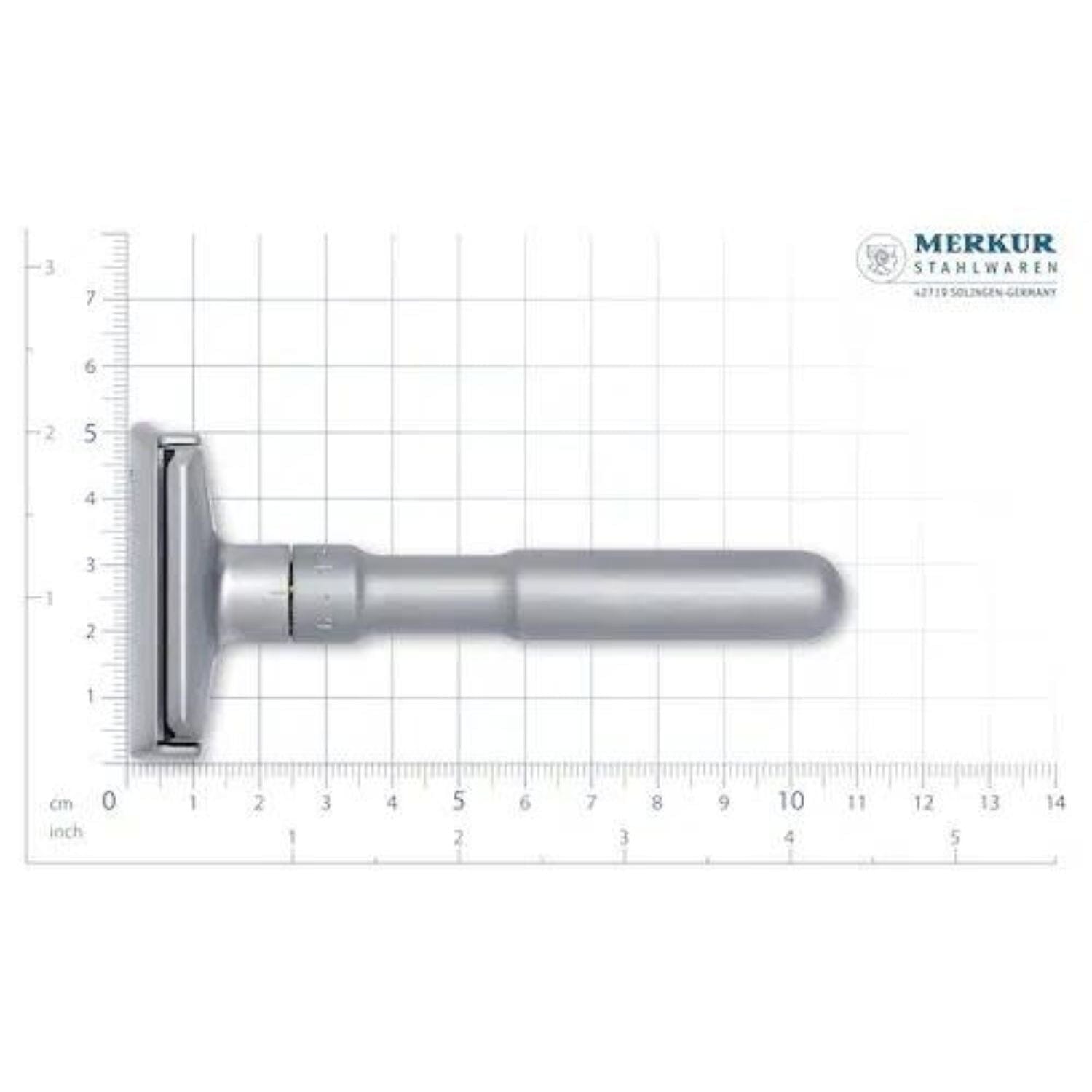 Merkur Futur Double Edge Safety Razor - Brushed Chrome Safety Razors Merkur