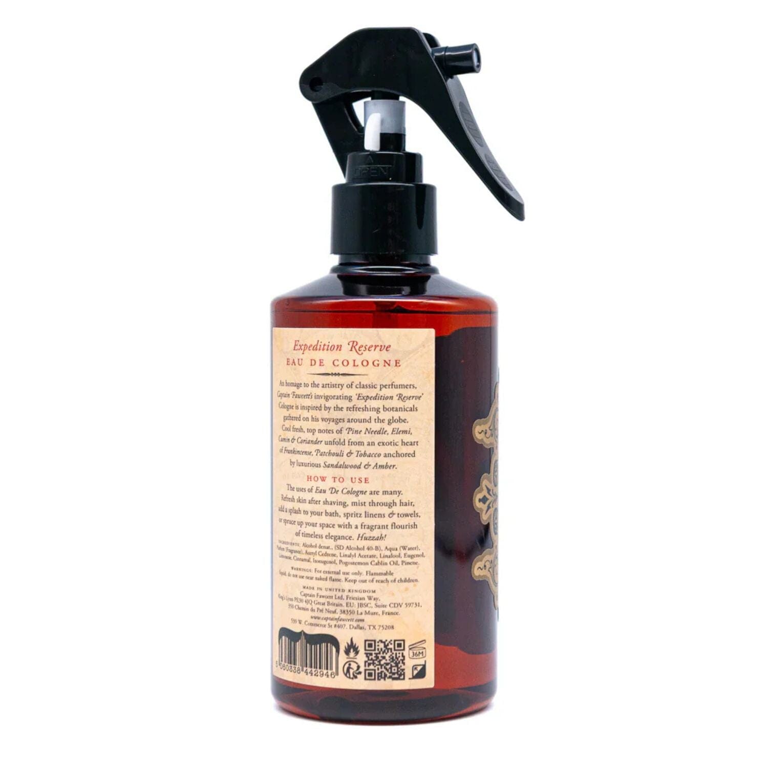 Captain Fawcett Expedition Reserve Eau De Cologne (250ml) Eau de Cologne Capt. Fawcett