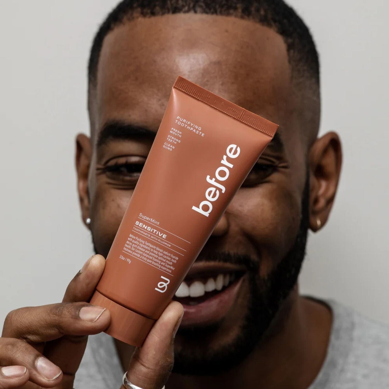 Before Anti-Cavity Toothpaste - Sensitive Supermint (100ml) Oral Care Before Toothpaste