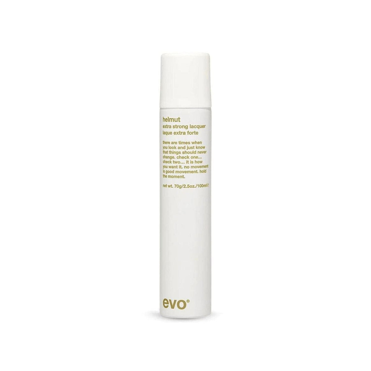 Evo Helmut Extra Strong Laquer (Size Options) Tonics & Sprays Evo 100ml