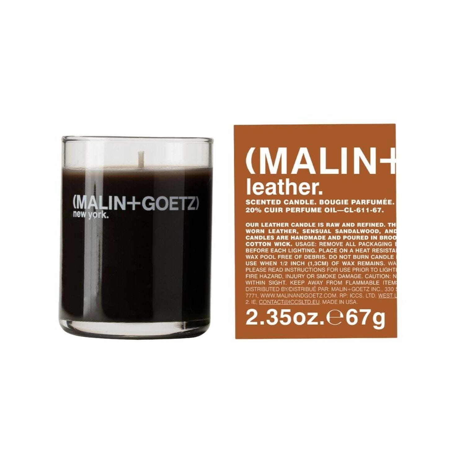(Malin+Goetz) Leather Votive (67g) Candles (Malin+Goetz)