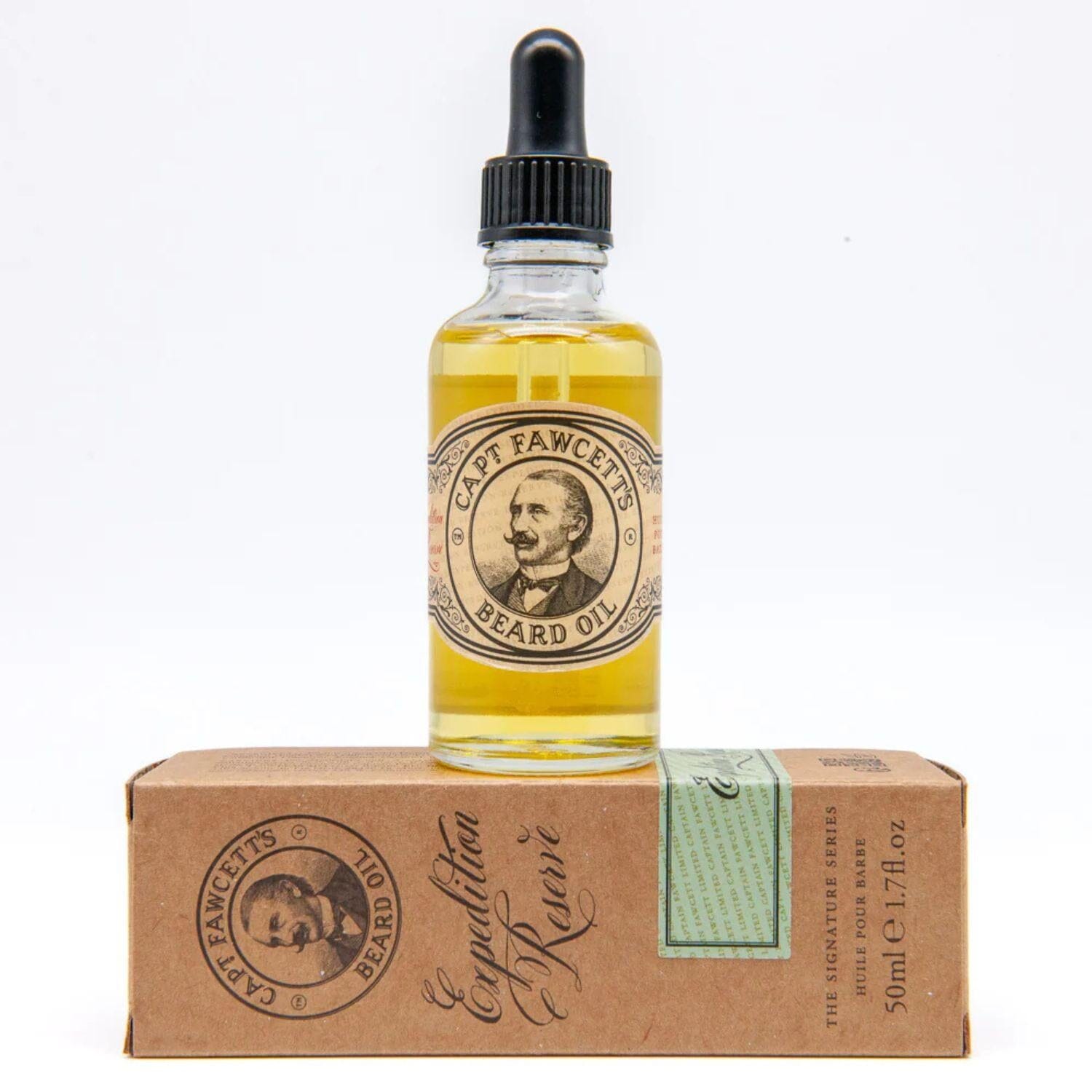 Captain Fawcett's Expedition Reserve Beard Oil (Size Options) Beard OIls Capt. Fawcett