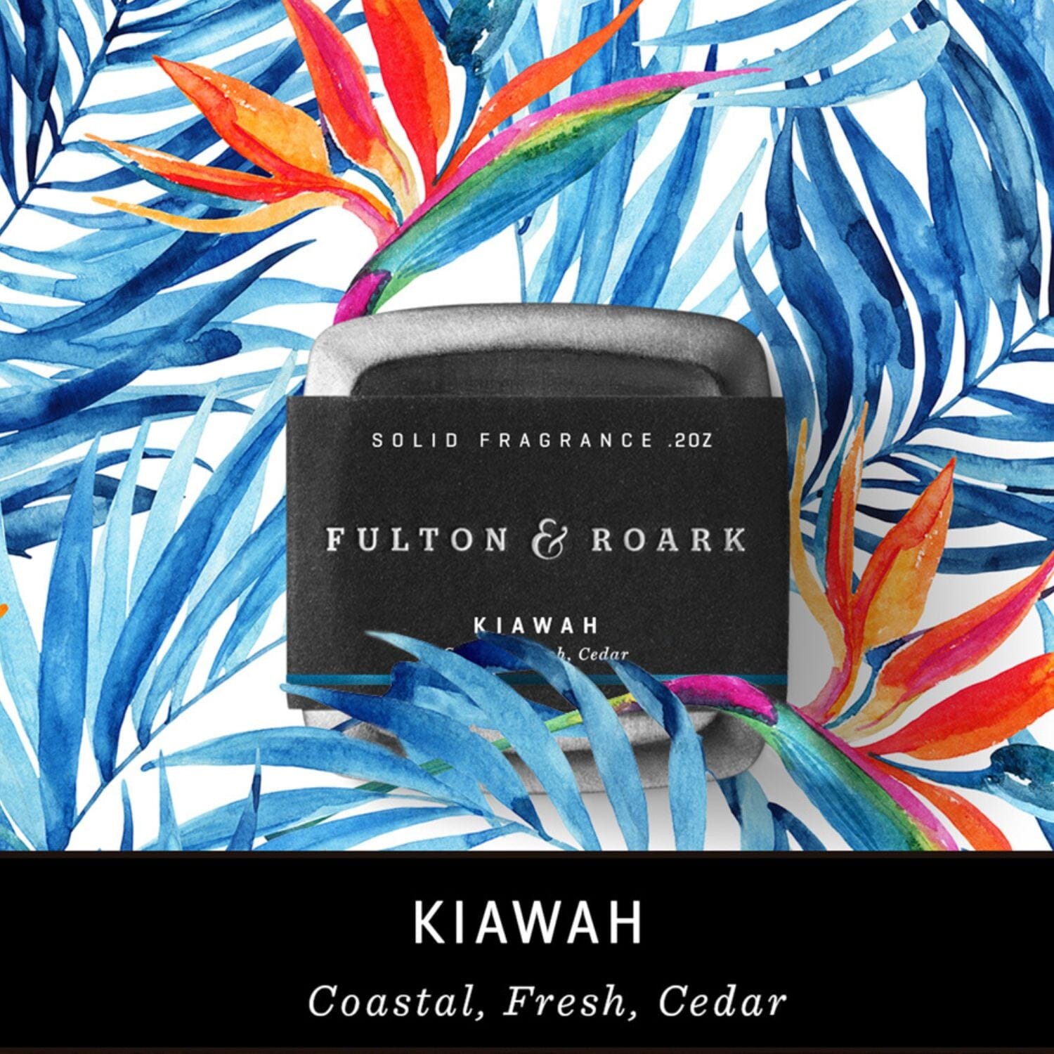 Fulton & Roark Kiawah Solid Cologne (0.2oz) Solid Cologne Fulton & Roark