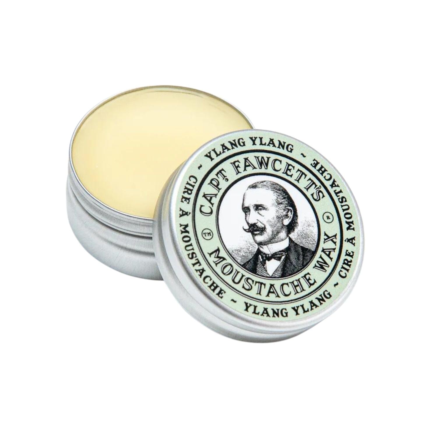 Captain Fawcett's Moustache Wax - Ylang Ylang (15ml) Moustache Waxes Capt. Fawcett