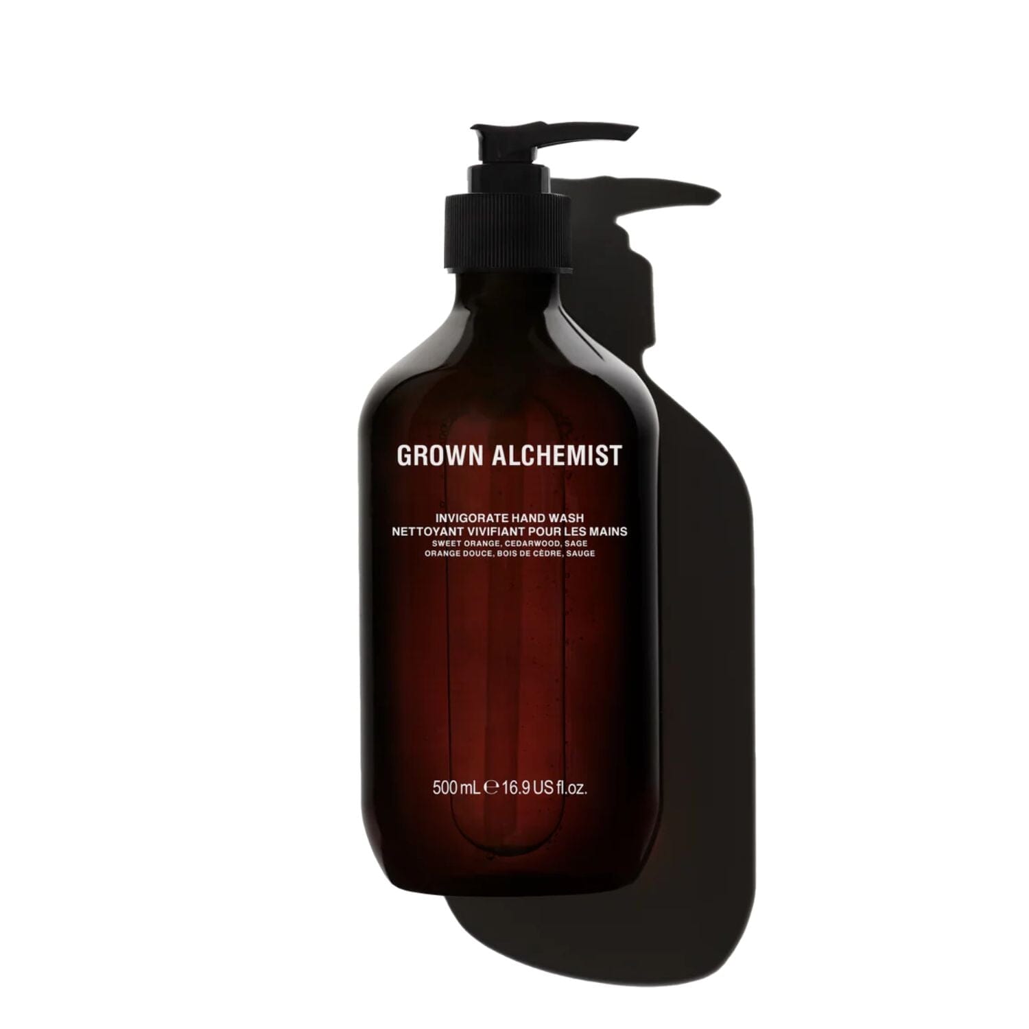 Grown Alchemist Invigorate Hand Wash - Sweet Orange, Cedarwood & Sage (Size Options) Hands & Feet Grown Alchemist 500ml Invigorate Hand Wash