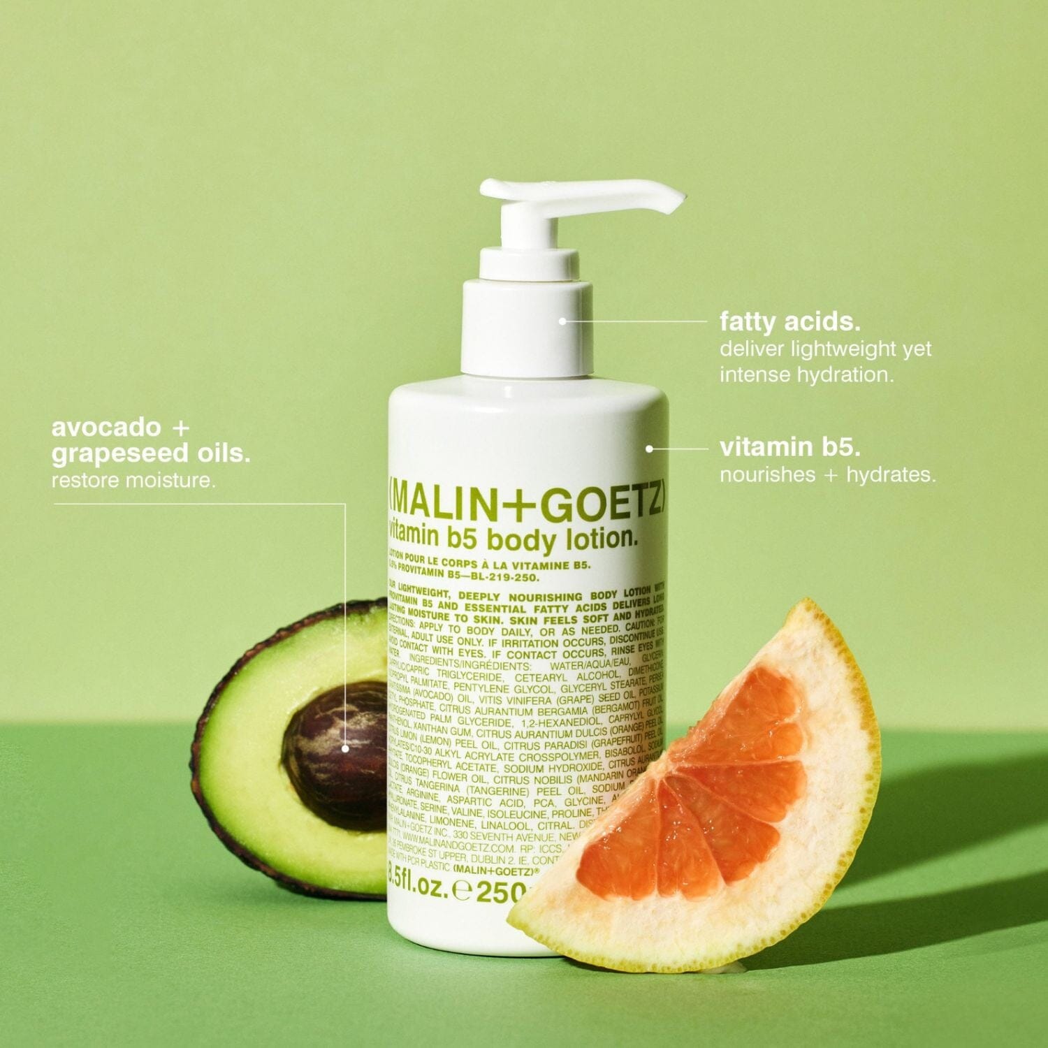 (Malin+Goetz) Vitamin B5 Body Lotion (250ml) Body Moisturizers (Malin+Goetz)