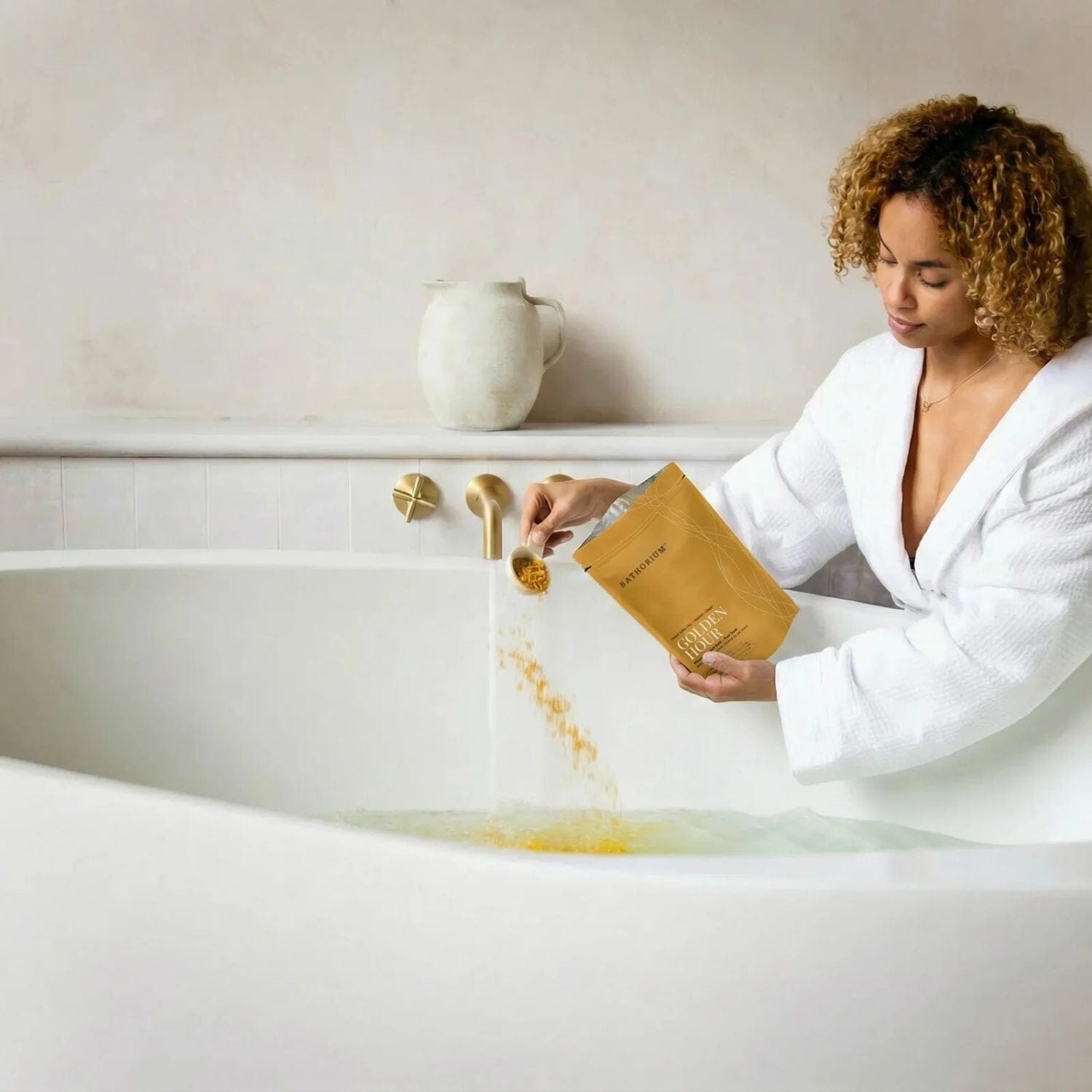 Bathorium Golden Hour Mineral Clay Bath Soak (900g) Bath Salt / Soaks Bathorium
