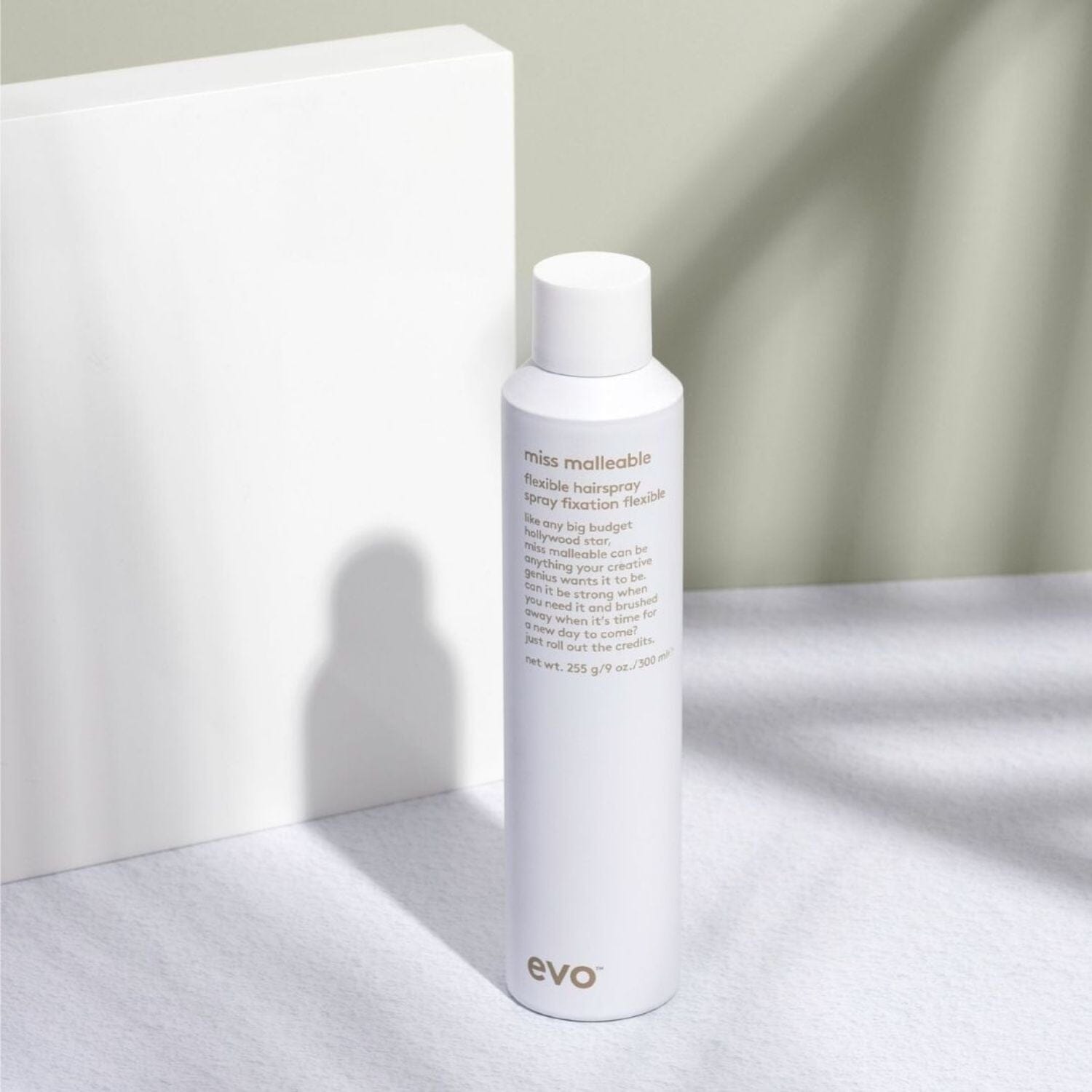 Evo Miss Malleable Flexible Hairspray (300ml) Hair Styling Evo
