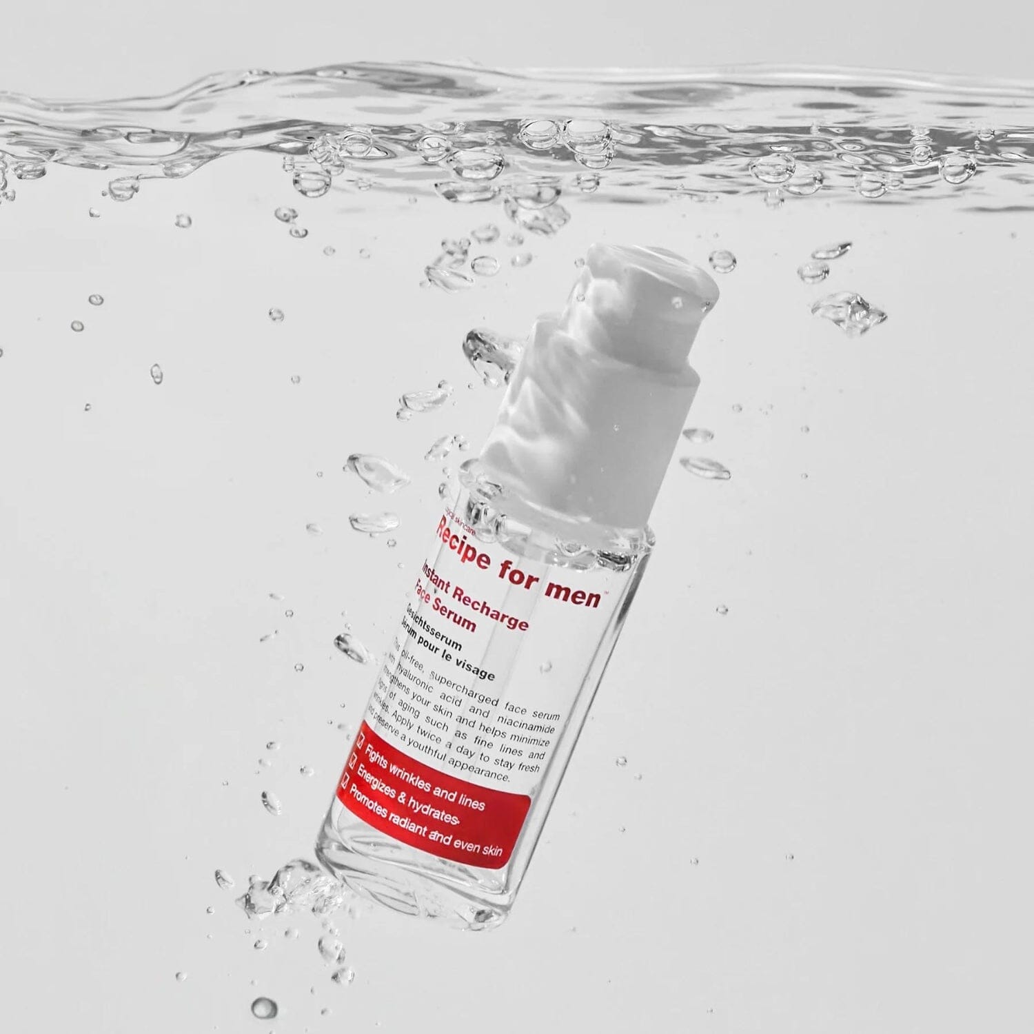 Recipe For Men Instant Recharge Face Serum (30ml) Serums Recipe For Men