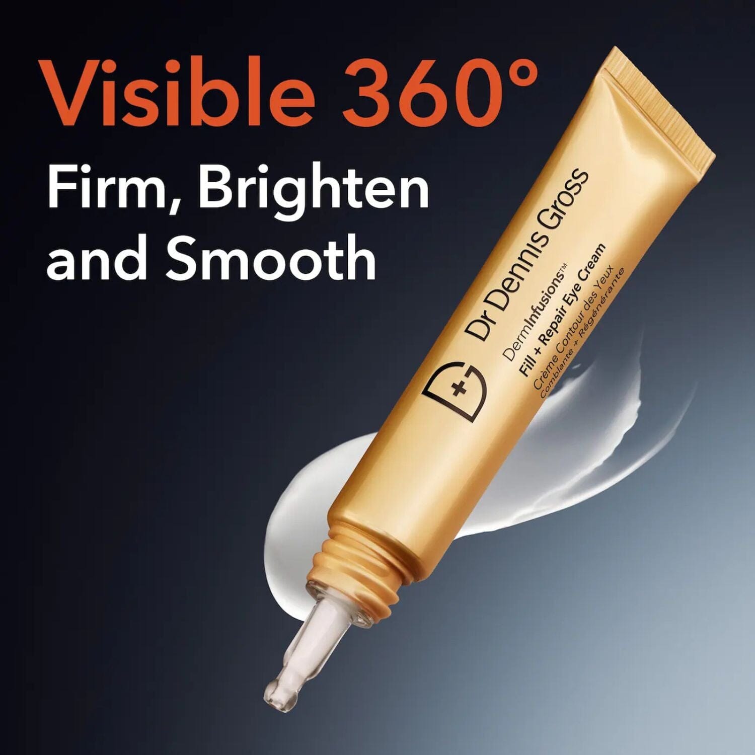 Dr. Dennis Gross DermInfusions Fill + Repair Eye Cream (15ml) Undereye Dr. Dennis Gross