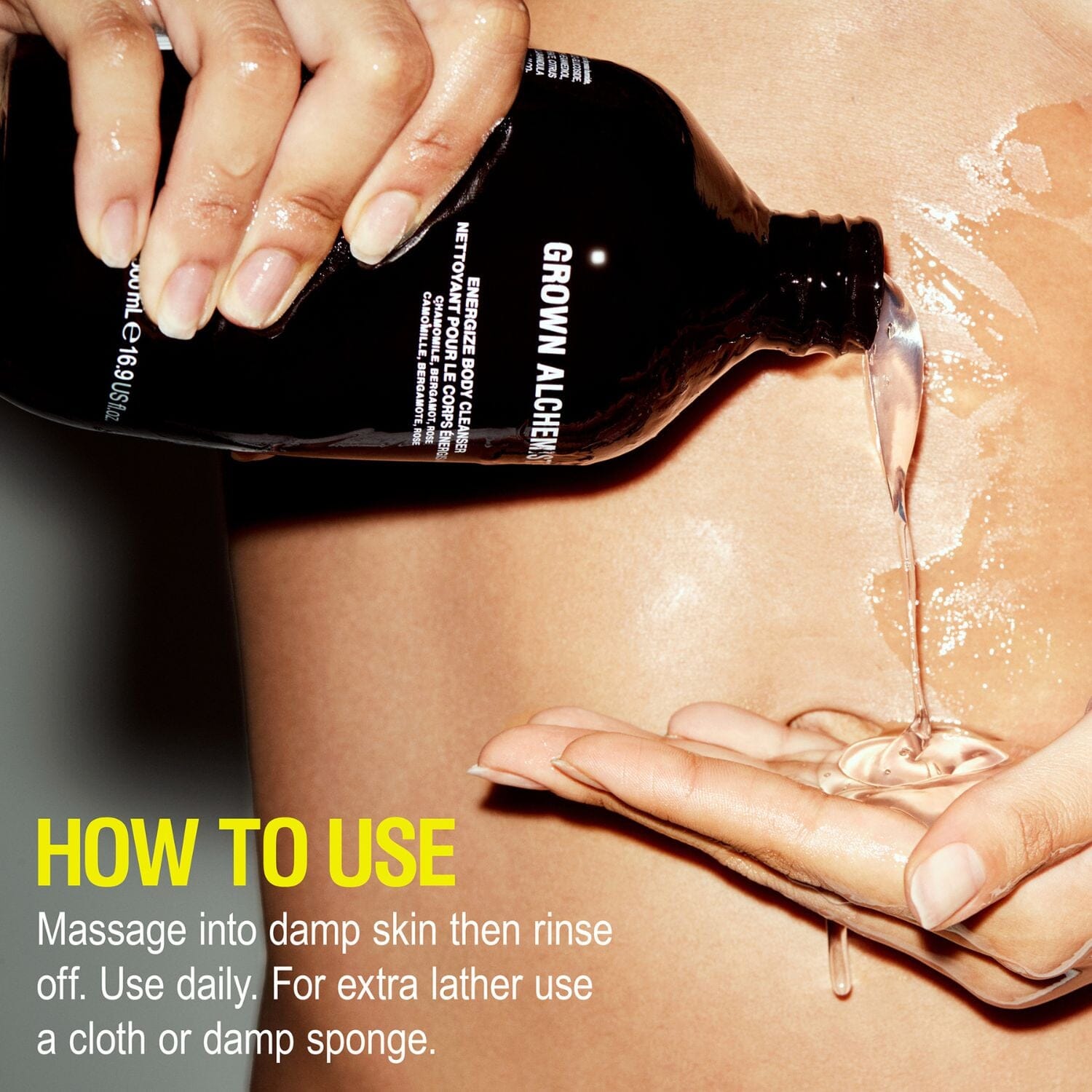Grown Alchemist Energize Body Cleanser (500ml) Shower Gels & Washes Grown Alchemist