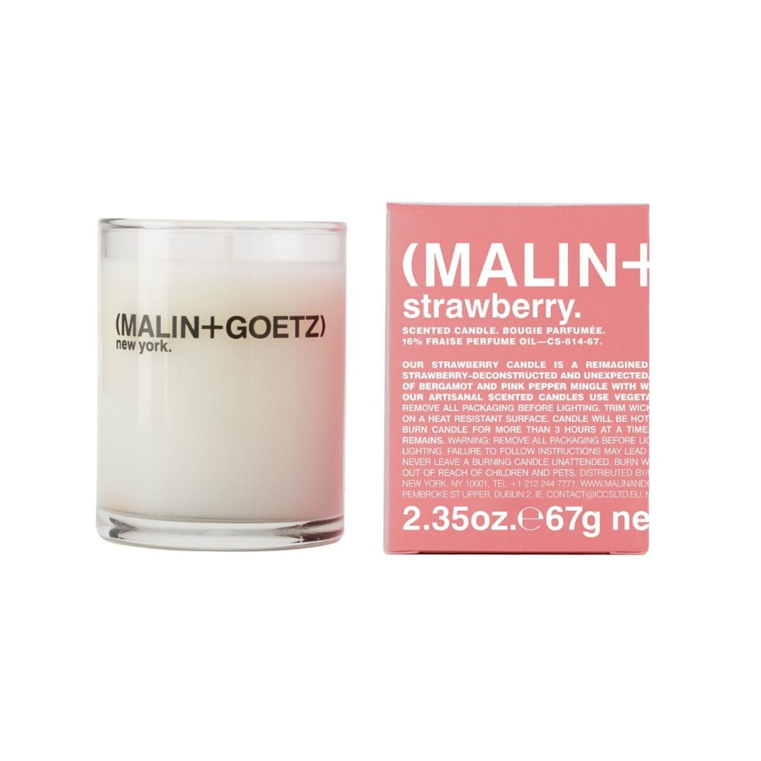 (Malin+Goetz) Strawberry Votive (67g) Candles (Malin+Goetz)