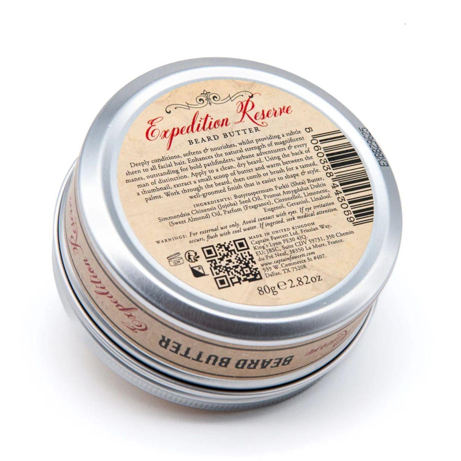 Captain Fawcett's Expedition Reserve Beard Butter (80ml) Beard Creams Capt. Fawcett