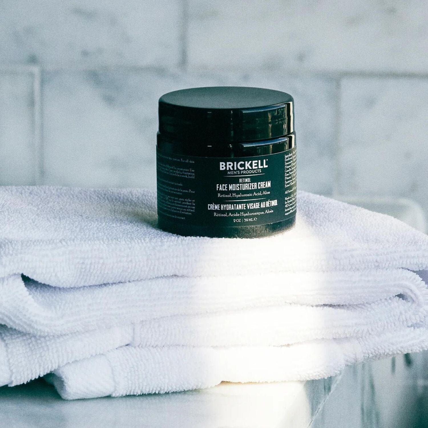 Brickell Retinol Face Moisturizer Cream for Men (59ml) Moisturizers Brickell