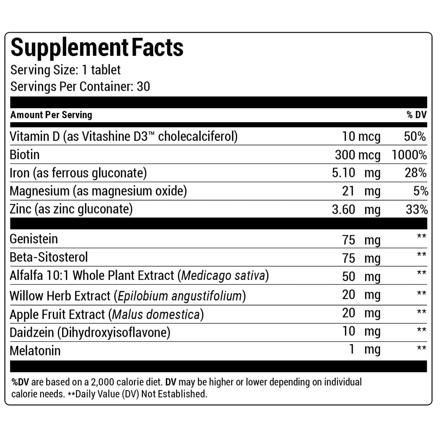 DS Labs Revita Nutraceutical Tablets (30 tablets) Supplements DS Laboratories