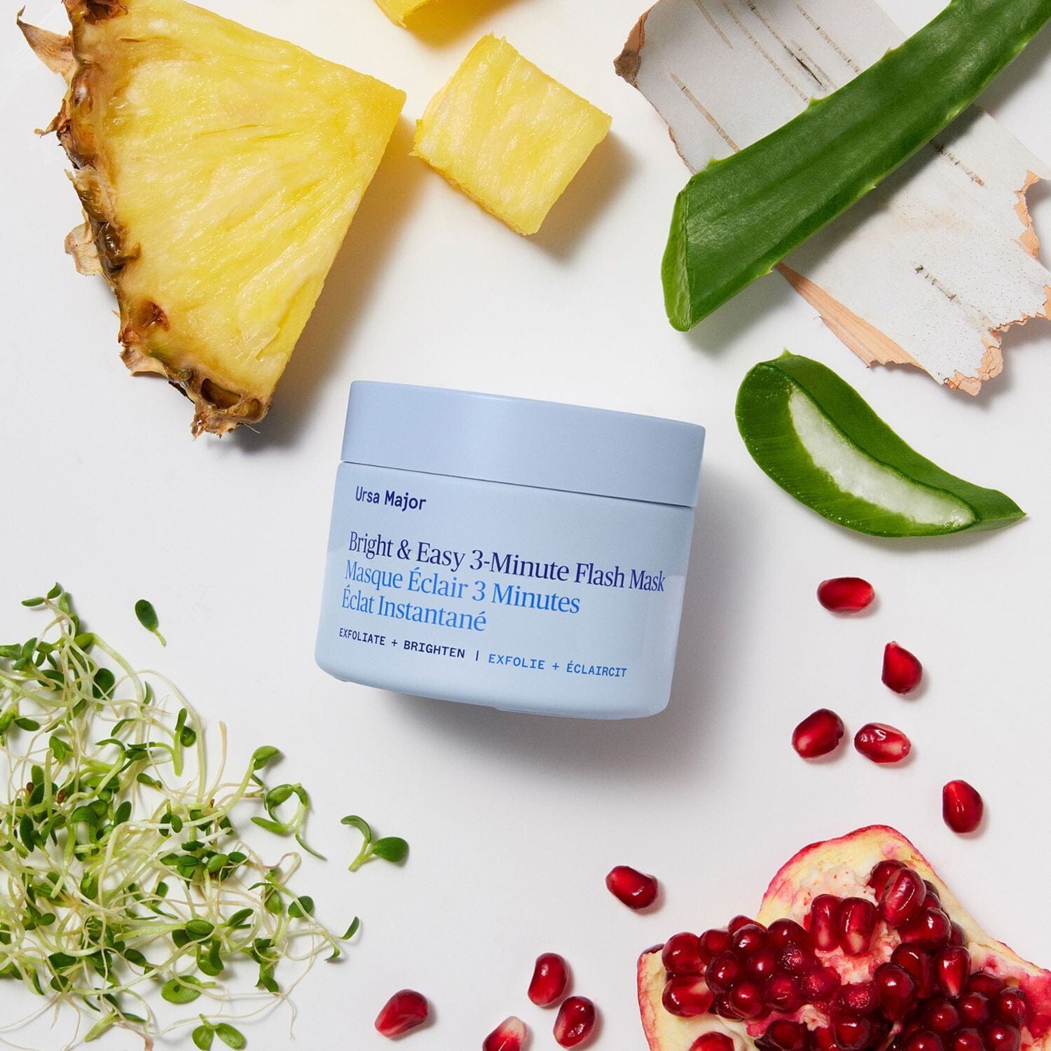 Ursa Major Bright & Easy 3-Minute Flash Mask (47ml) Masks Ursa Major