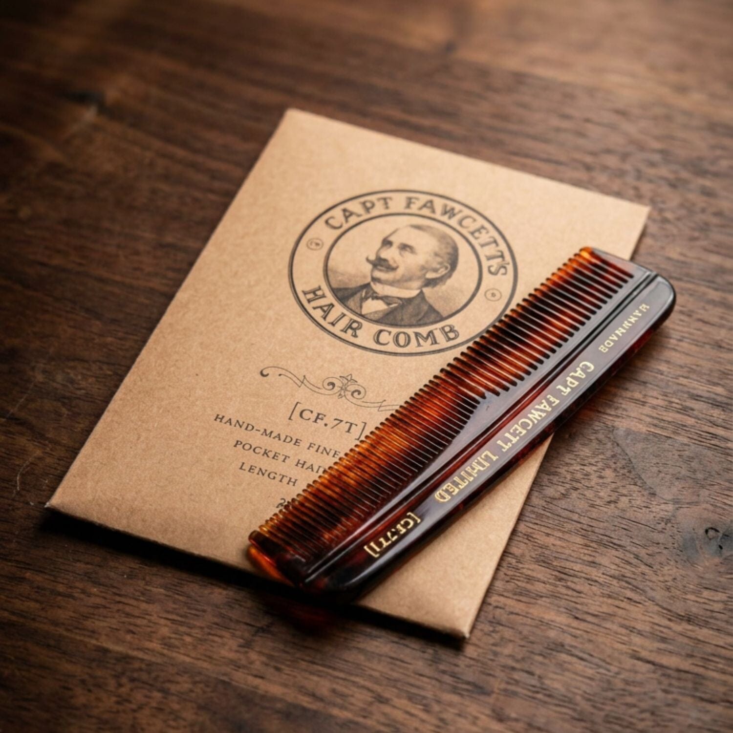 Captain Fawcett Hair Comb Combs & Brushes Capt. Fawcett