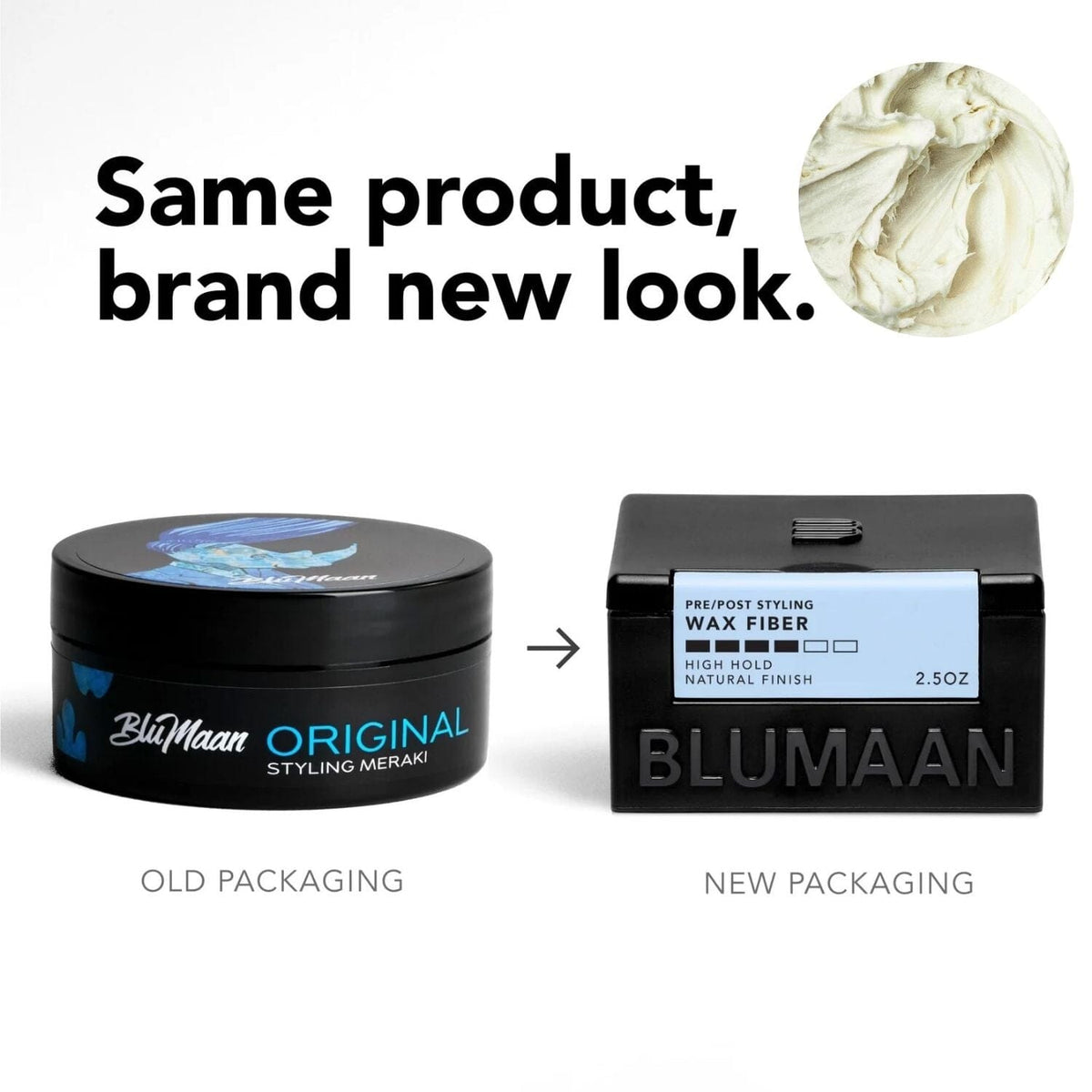 Blumaan Thick Hair Control System Clays BluMaan