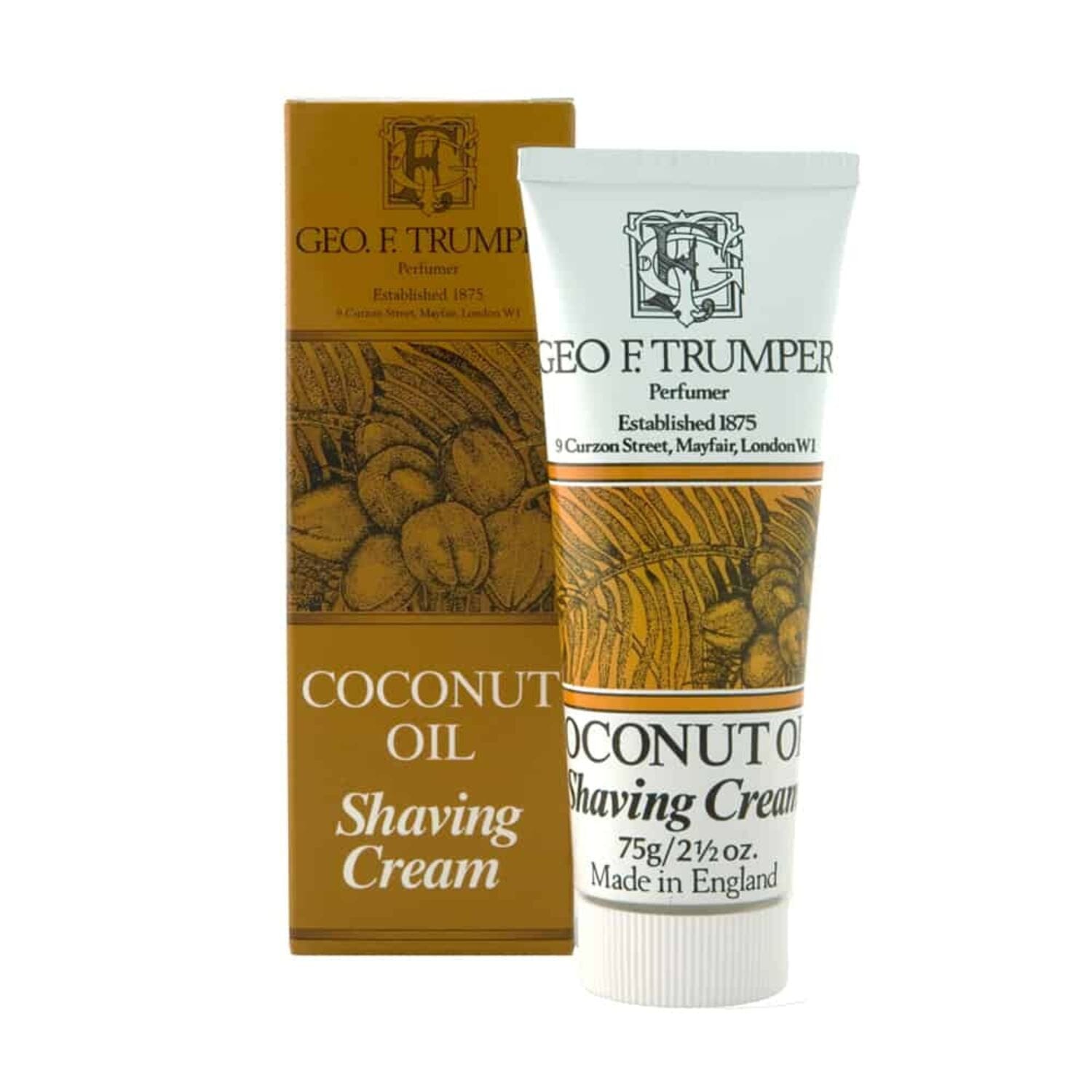 Geo. F. Trumper Coconut Shaving Cream (size options) Shaving Creams Geo. F. Trumper Tube (75g)