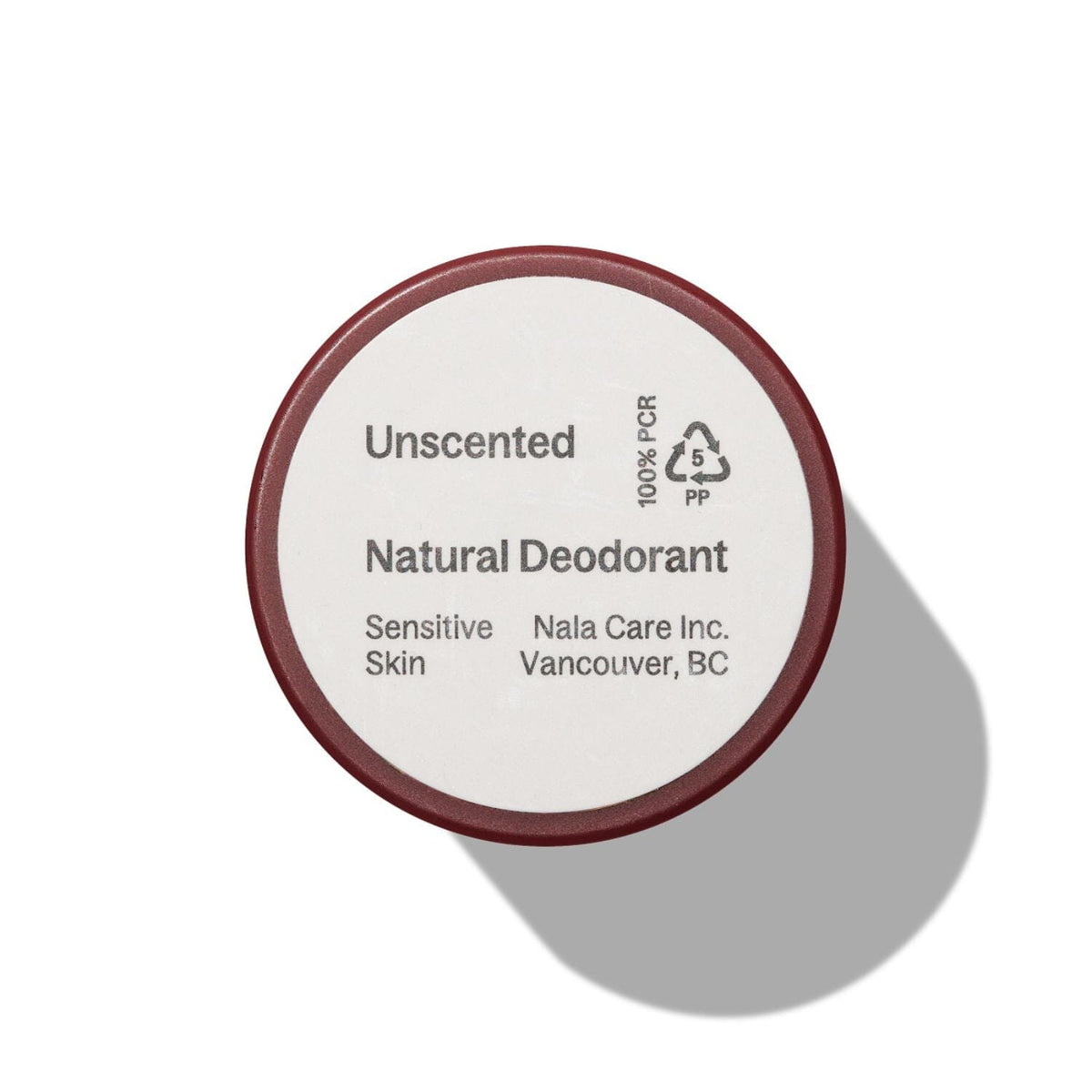 Nala Sensitive Skin Natural Deodorant - Unscented (60g) Deodorants & Antiperspirants Nala