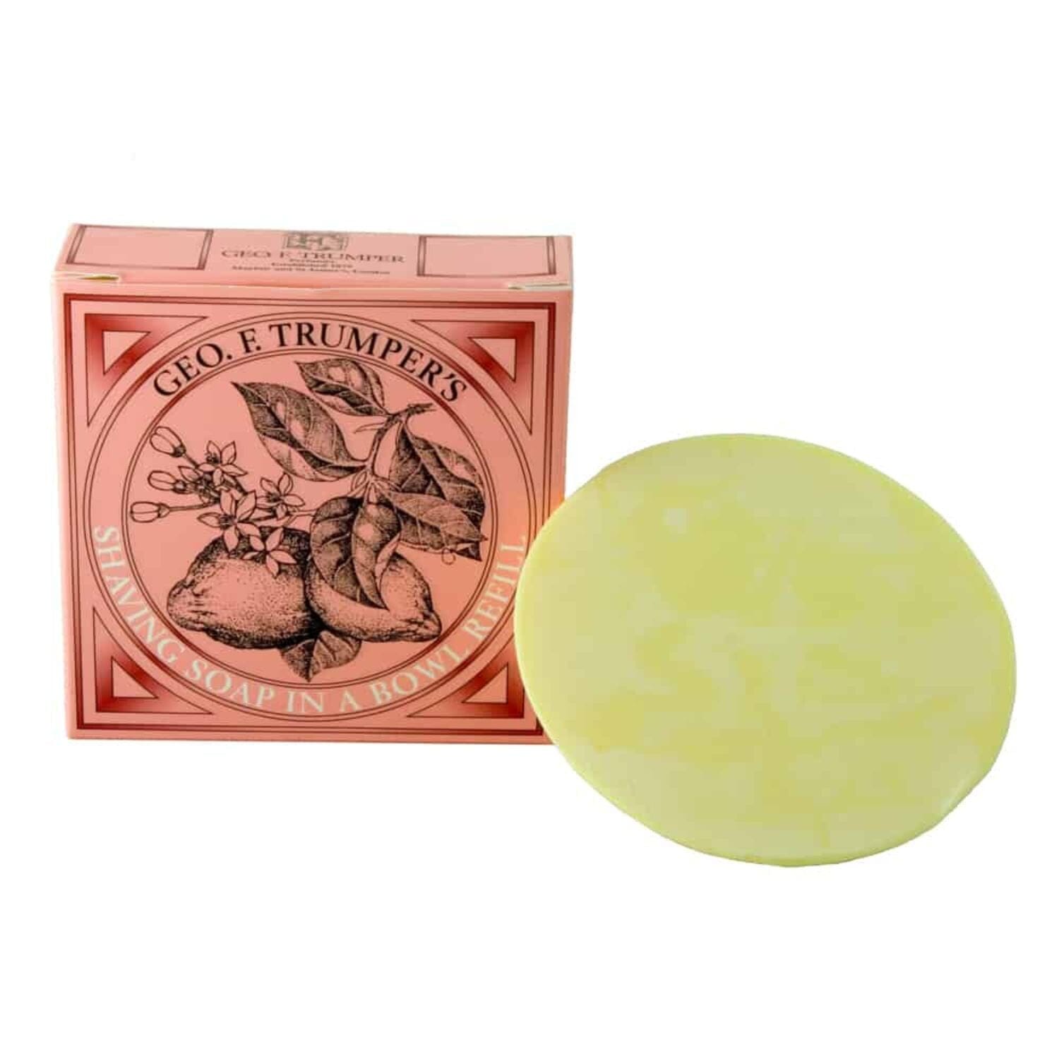 Geo. F. Trumper Limes Hard Shaving Soap (80g) Shaving Soaps Geo. F. Trumper Soap Only