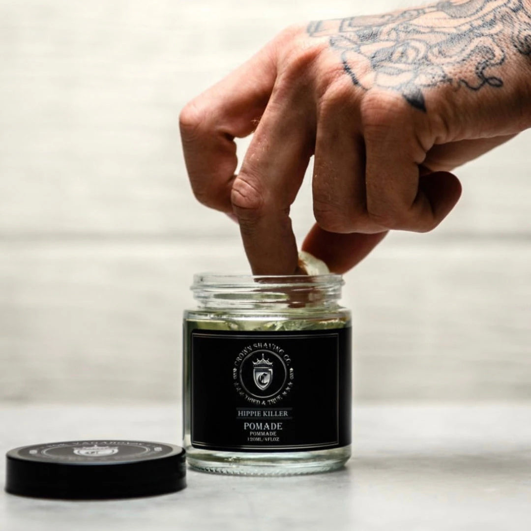 Crown Shaving Co. Hippie Killer Styling Pomade (120ml) Pomades Crown Shaving Co.