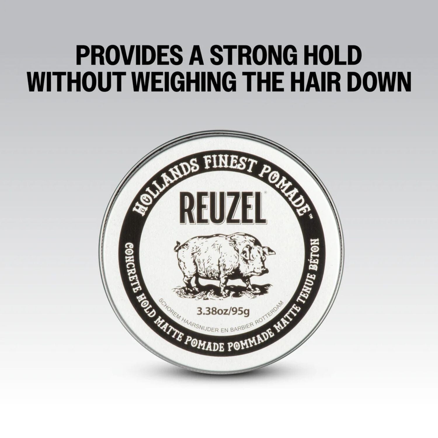 Reuzel Concrete Hold Matte Pomade (113g) Clays Reuzel