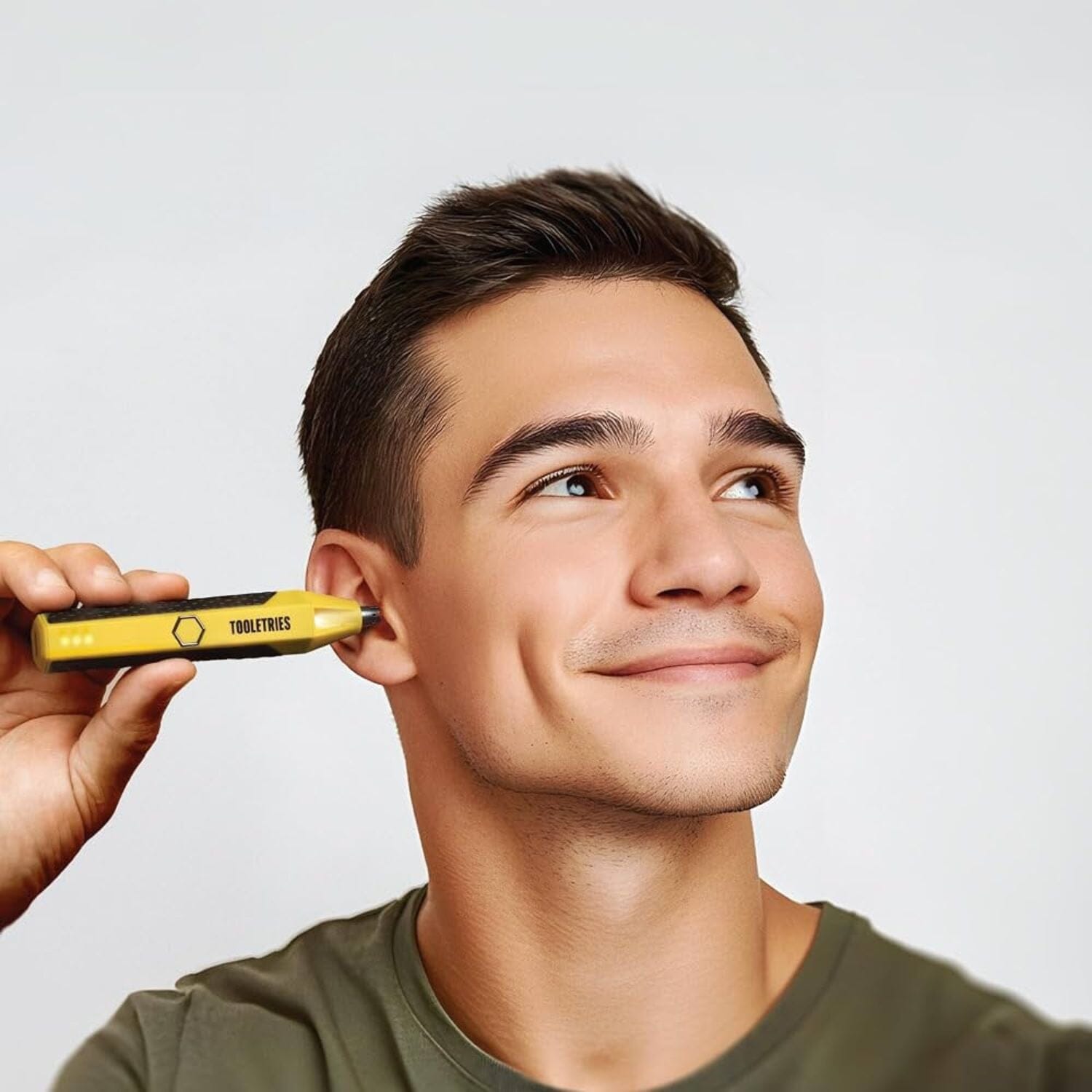 Tooletries The Ranger Electric Nose & Ear Hair Trimmer - Yellow Nose, Ear & Brow Tooletries