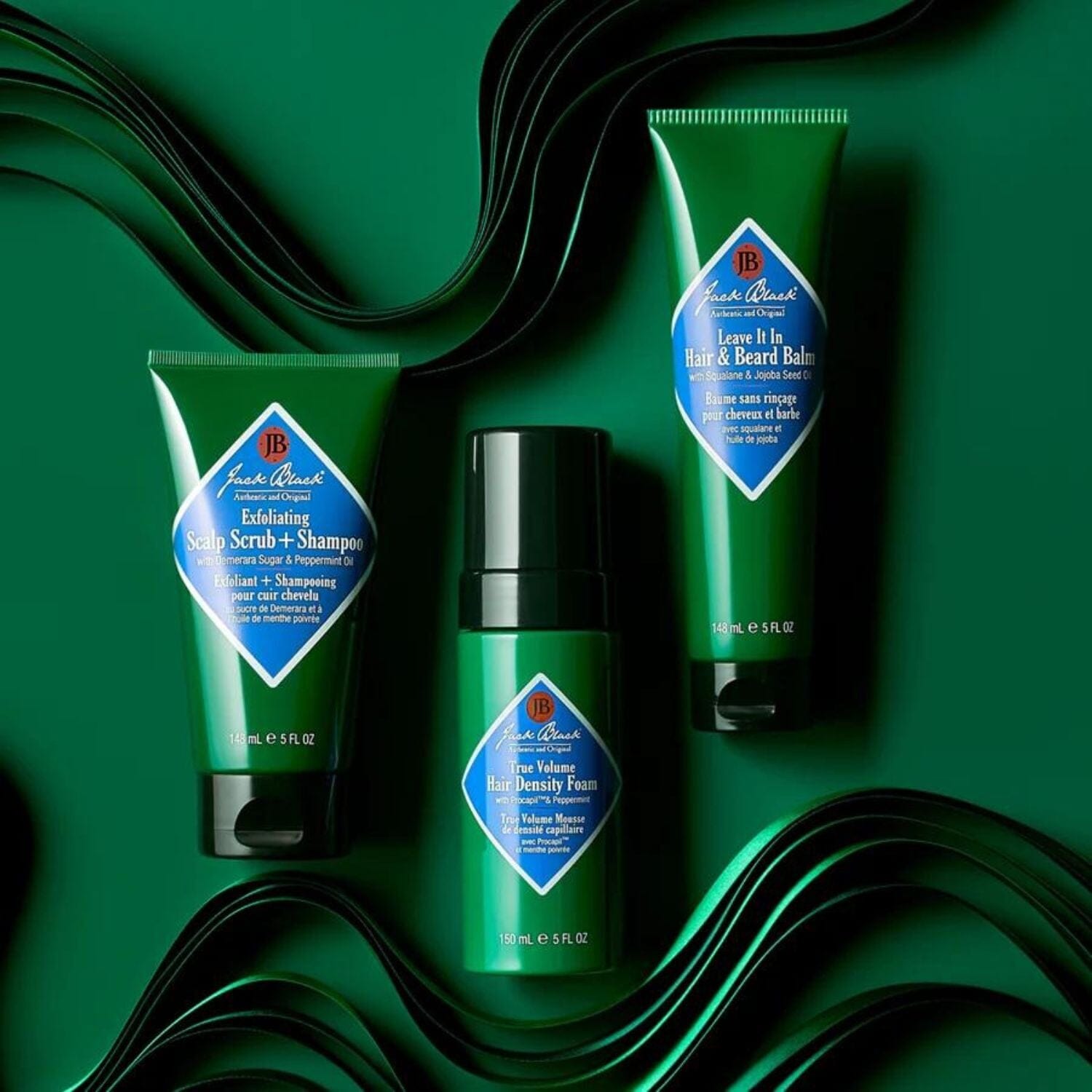 Jack Black Exfoliating Scalp Scrub + Shampoo (148ml) Shampoos Jack Black