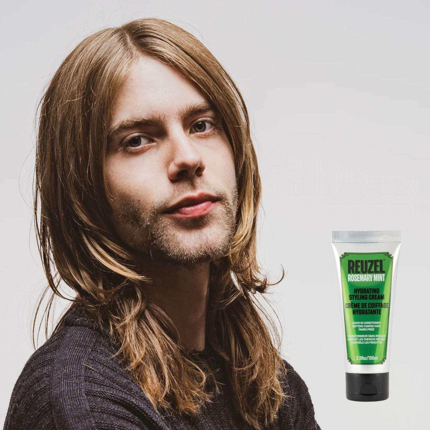 Reuzel Rosemary Mint Hydrating Styling Cream (100ml) Creams Reuzel