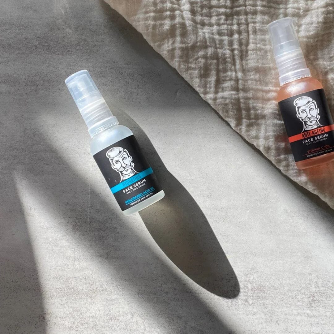 Barber Pro Anti-Ageing & Hydration Set: Serum Duo (2 x 30ml) Serums Barber Pro