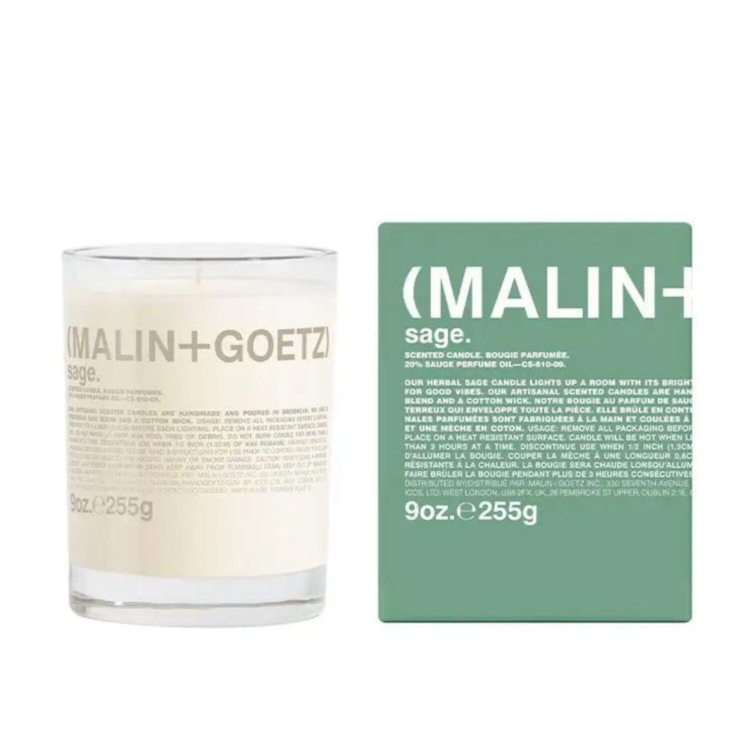 (Malin+Goetz) Sage Candle (260g) Candles (Malin+Goetz)