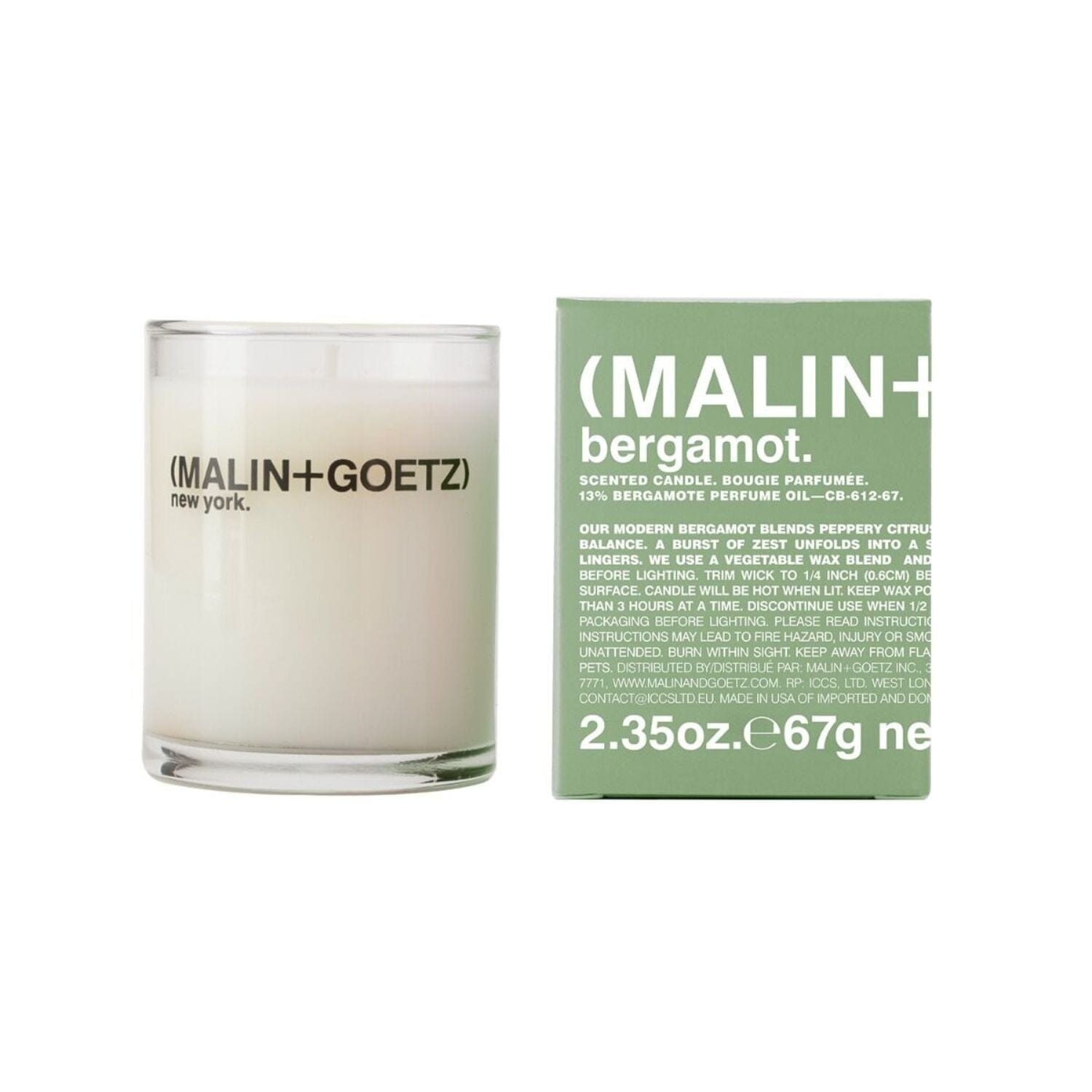 (Malin+Goetz) Bergamot Votive (67g) Candles (Malin+Goetz)