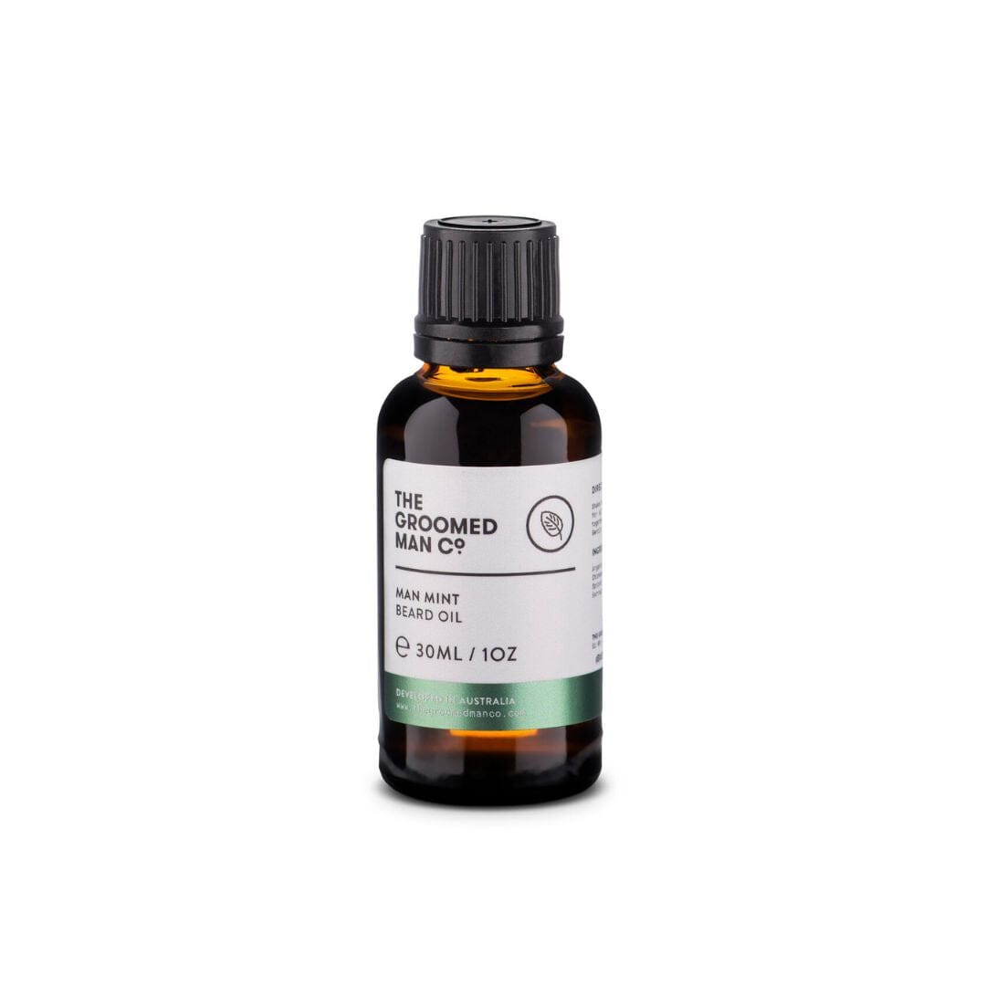 The Groomed Man Co. Beard Oil - Man Mint (30ml) Beard OIls The Groomed Man Co.
