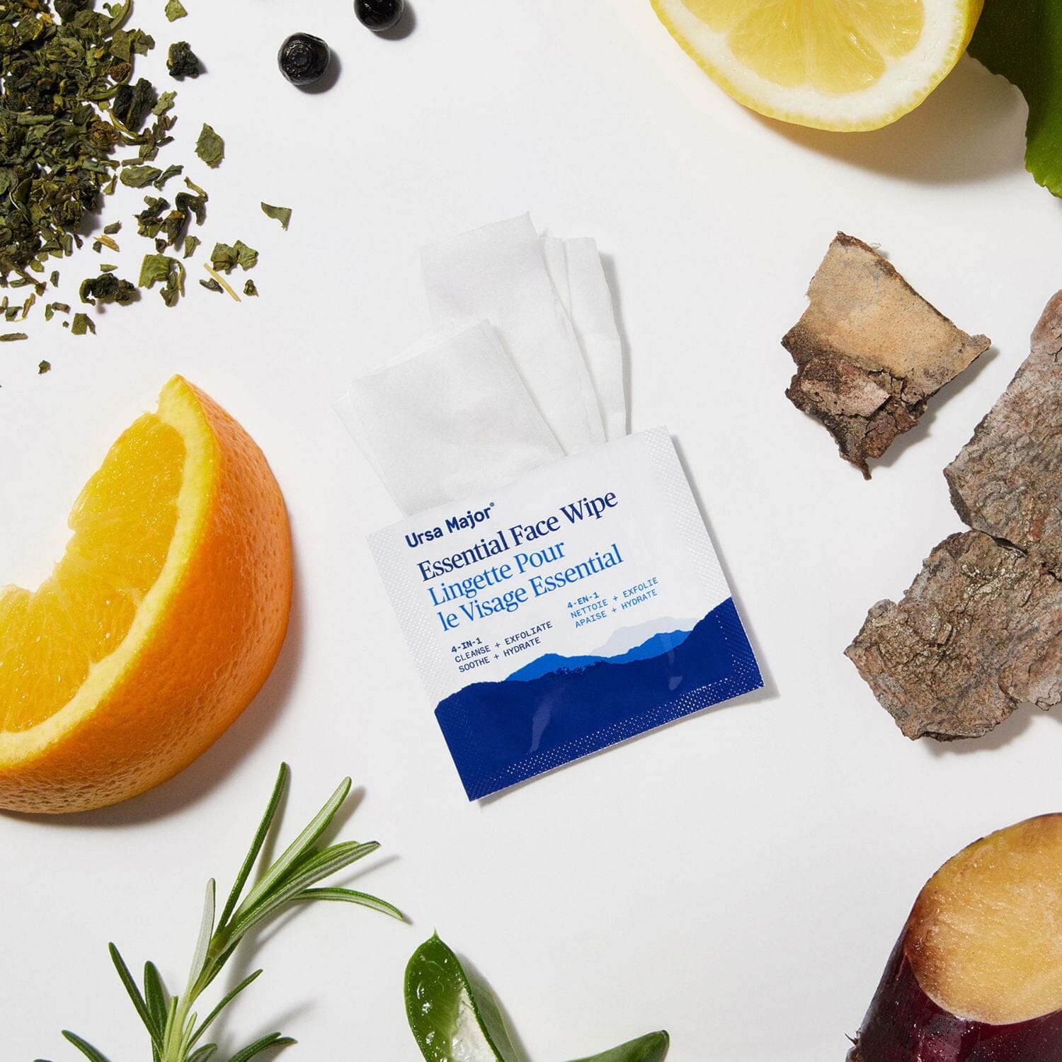 Ursa Major Essential Face Wipes (20ct) Toners Ursa Major