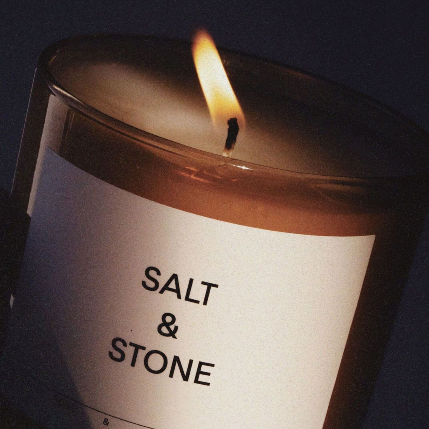 Salt & Stone Candle - Black Rose & Oud (240g) Candles Salt & Stone