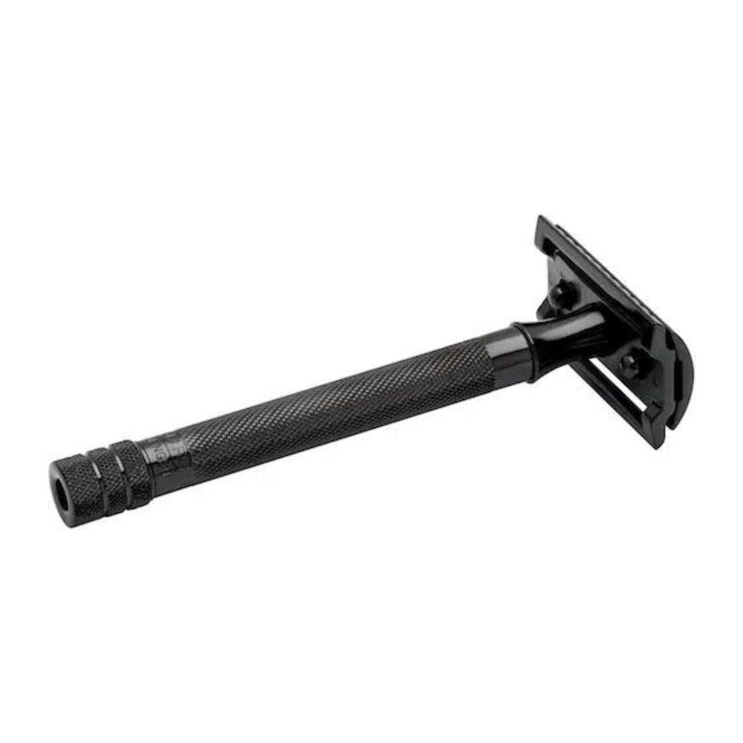Merkur 23 Long Handle Double Edge Safety Razor (Black PVD Coated) Safety Razors Merkur