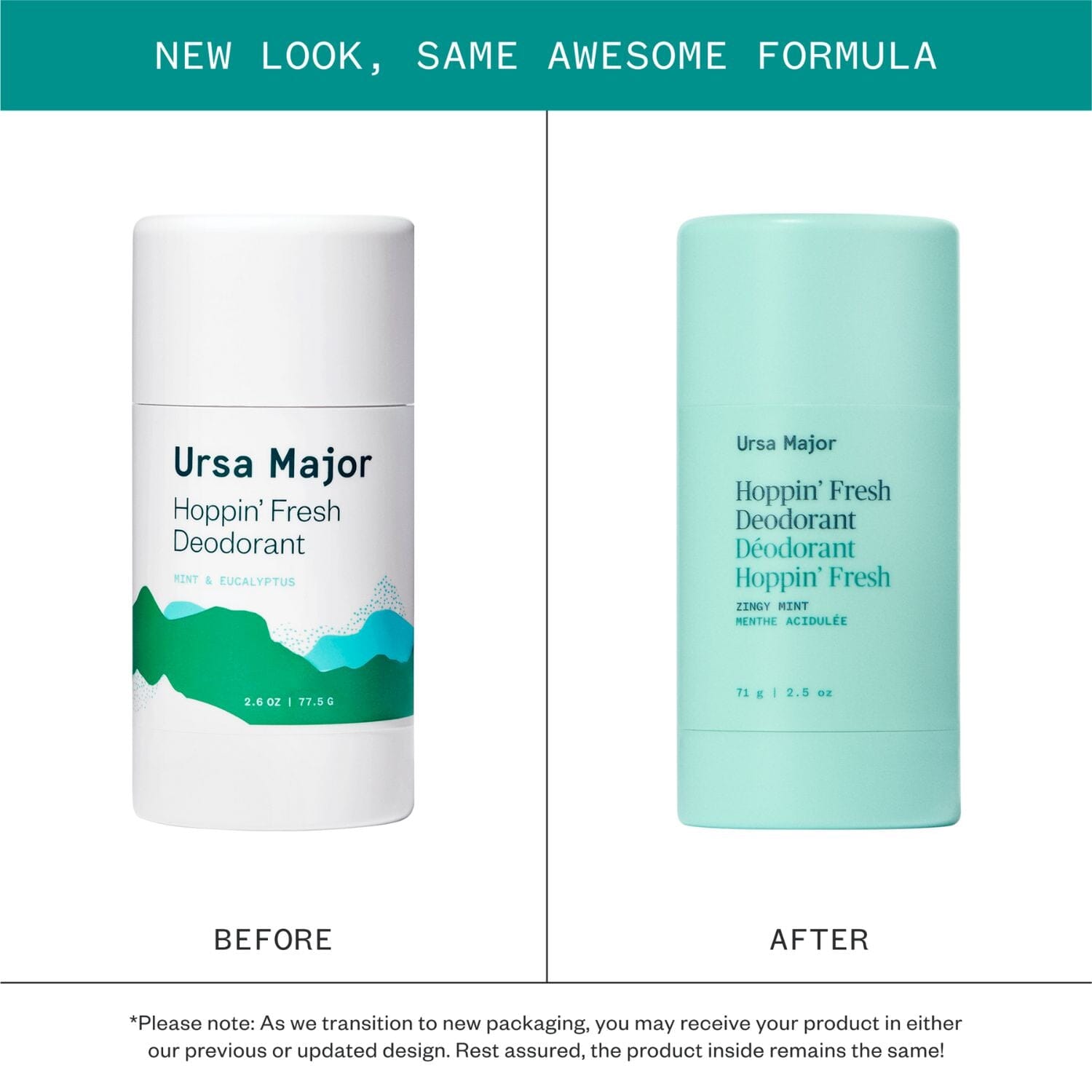 Ursa Major Hoppin' Fresh Deodorant (77.5g) Deodorants & Antiperspirants Ursa Major