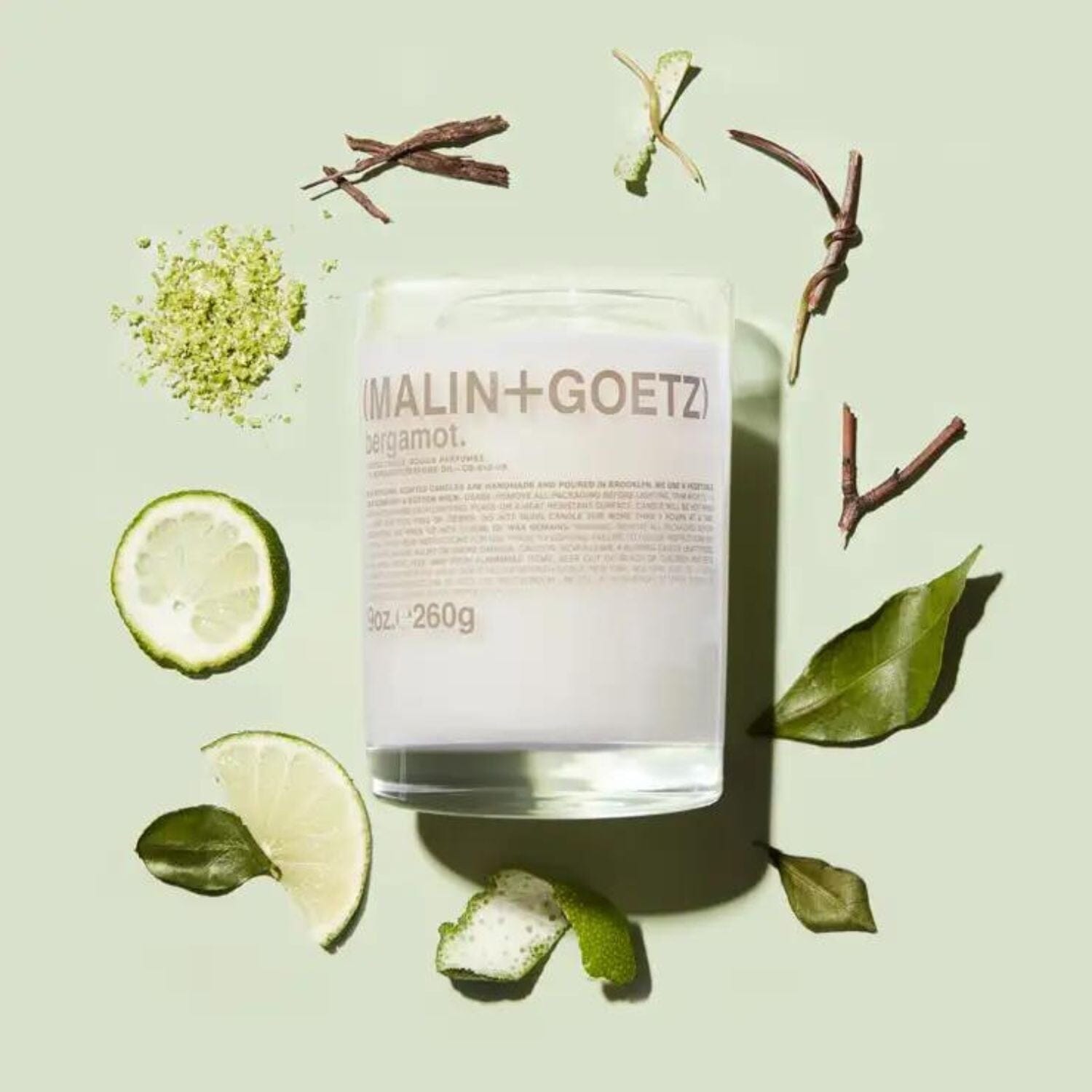 (Malin+Goetz) Bergamot Candle (260g) Candles (Malin+Goetz)