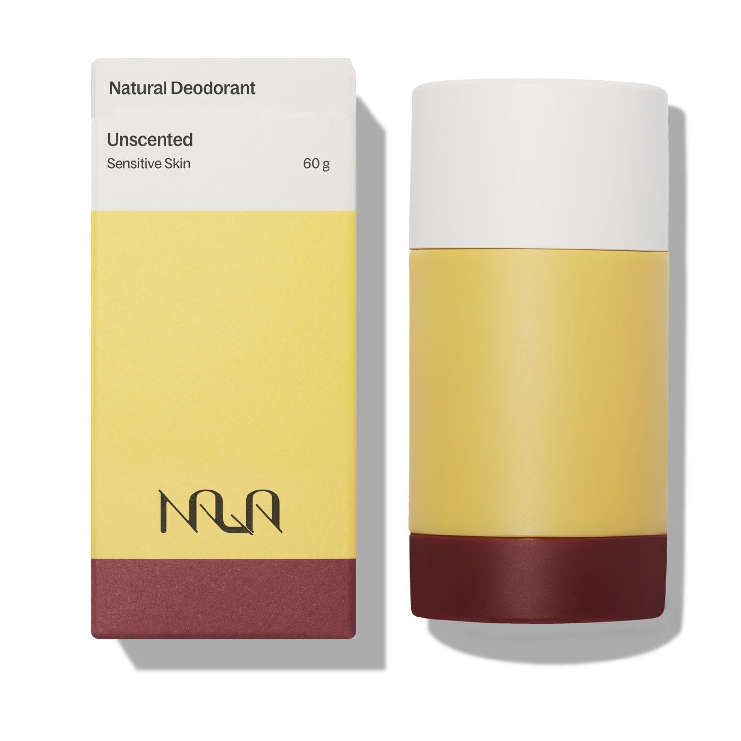 Nala Sensitive Skin Natural Deodorant - Unscented (60g) Deodorants & Antiperspirants Nala