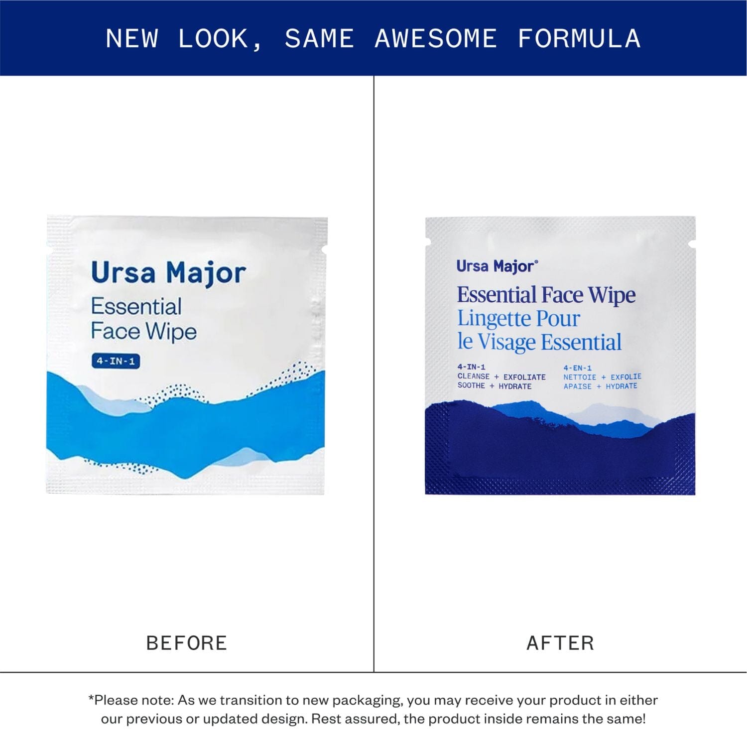 Ursa Major Essential Face Wipes (20ct) Toners Ursa Major