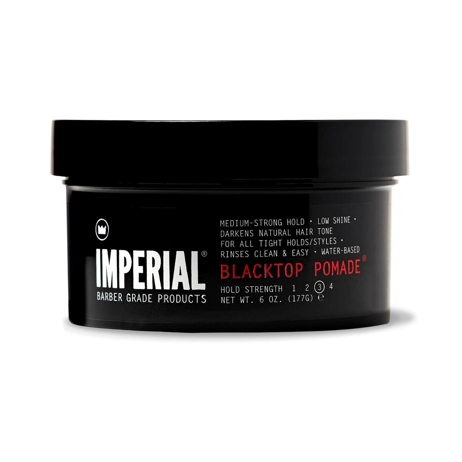Imperial Blacktop Pomade (Size Options) Pomades Imperial Barber Products 177g