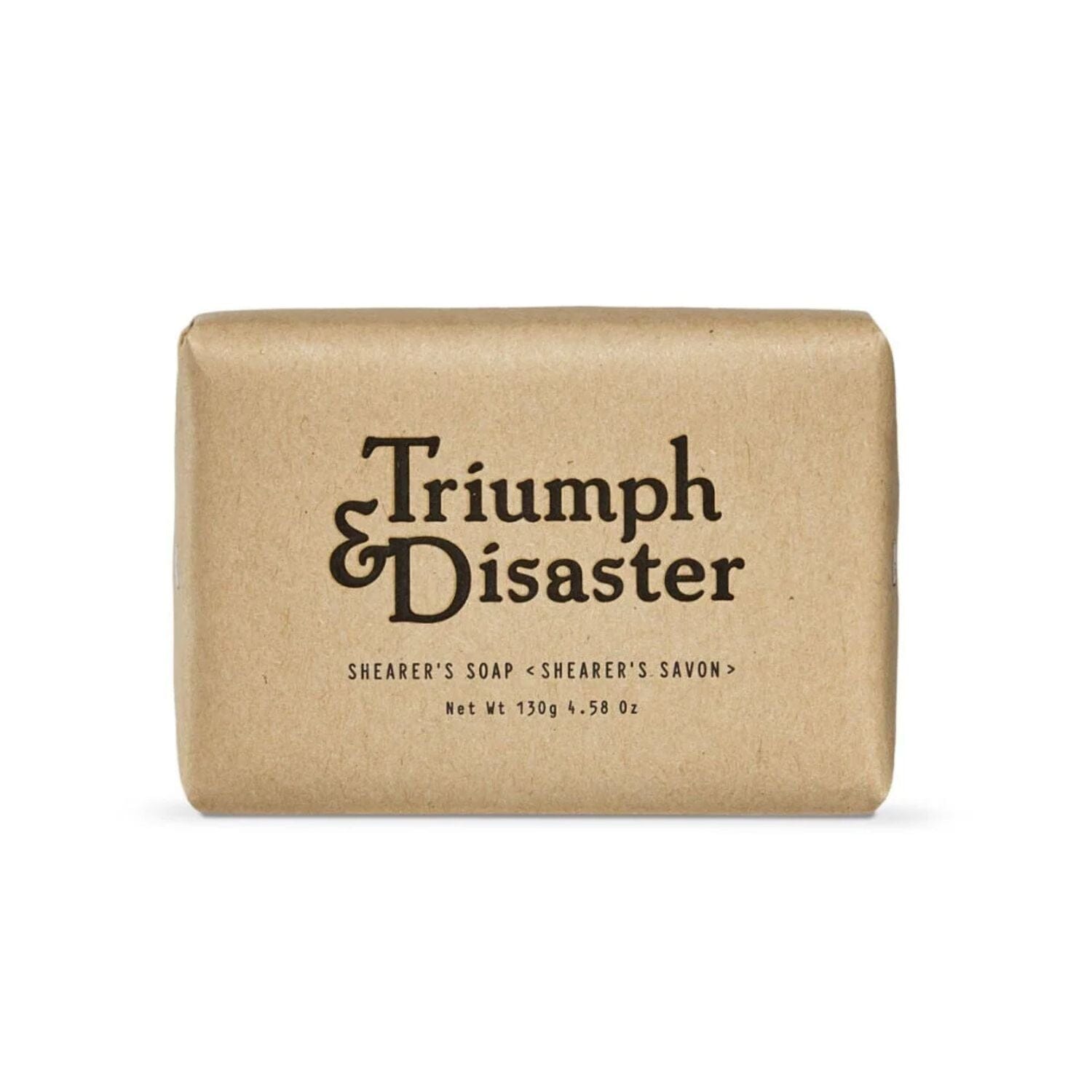 Triumph & Disaster Shearer's Soap (130g) Bar Soaps Triumph & Disaster