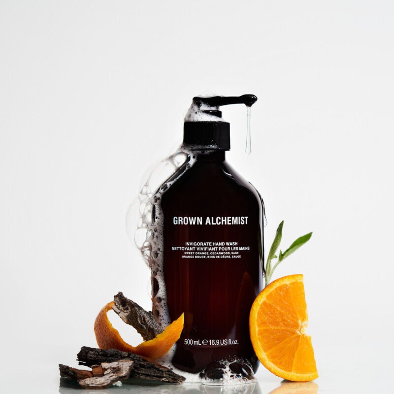 Grown Alchemist Invigorate Hand Wash - Sweet Orange, Cedarwood & Sage (Size Options) Hands & Feet Grown Alchemist